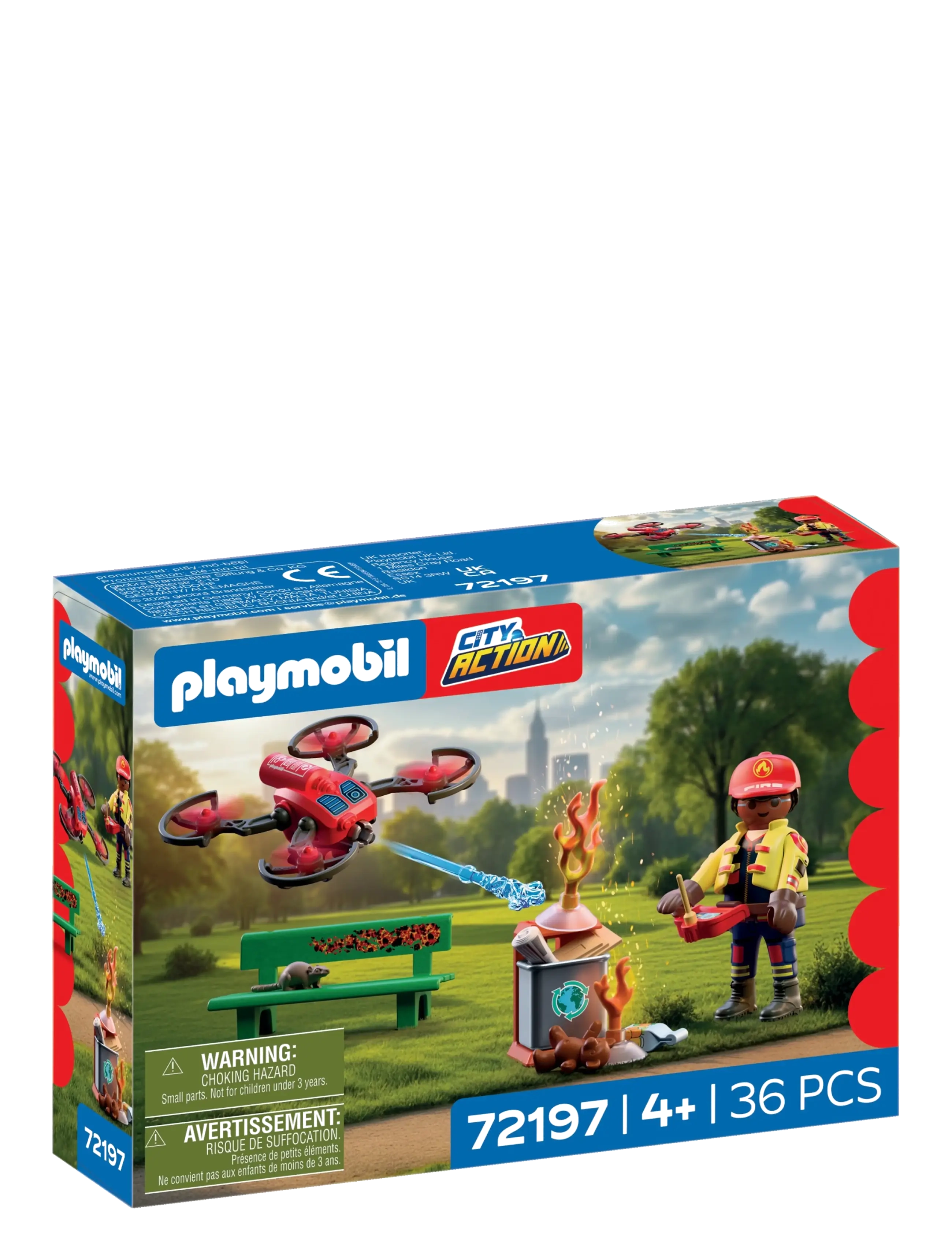 PLAYMOBIL Firefighting Drone - Zwischen 30 und 50€ - MULTICOLORED / multi