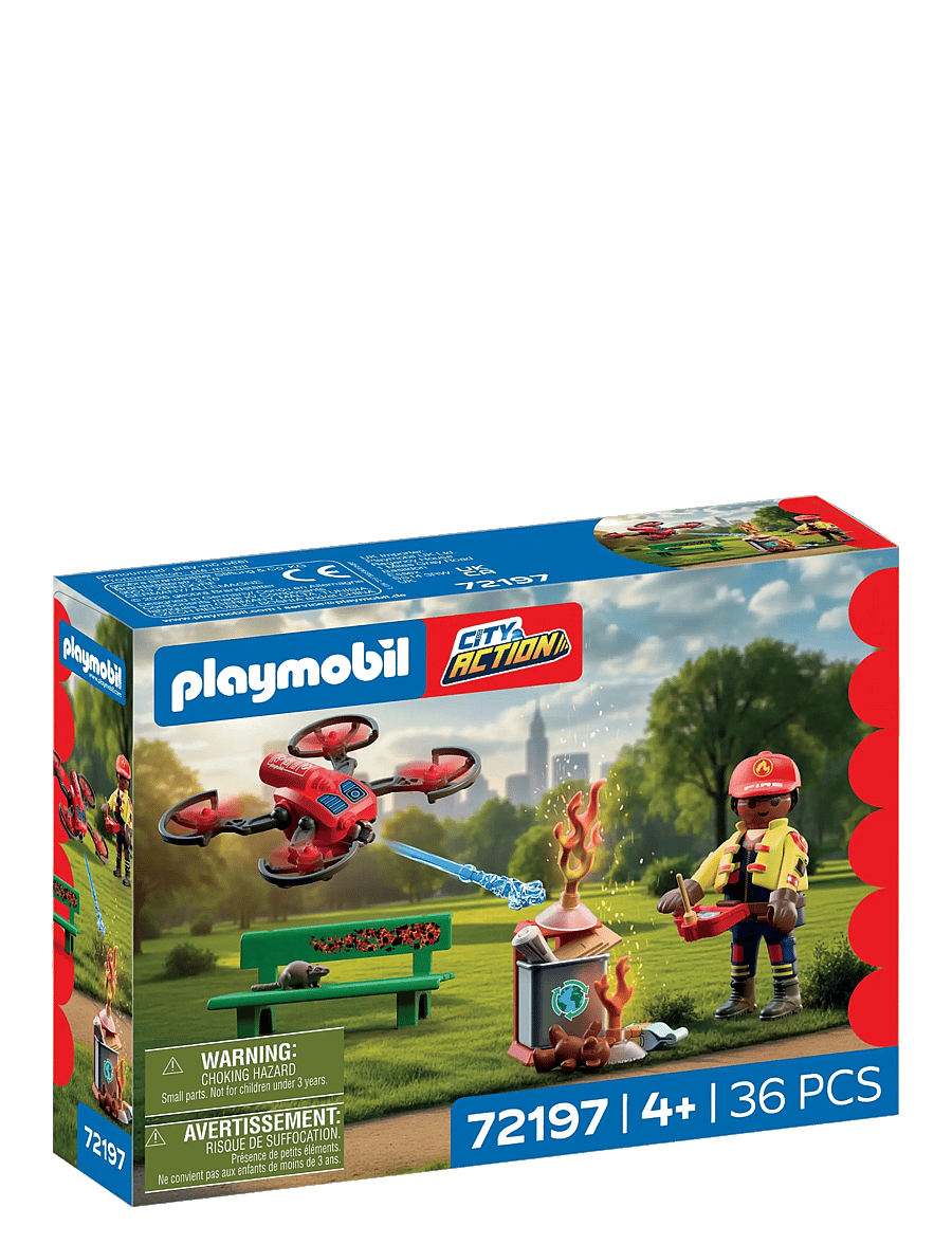 PLAYMOBIL - Firefighting Drone - multicolored - 1