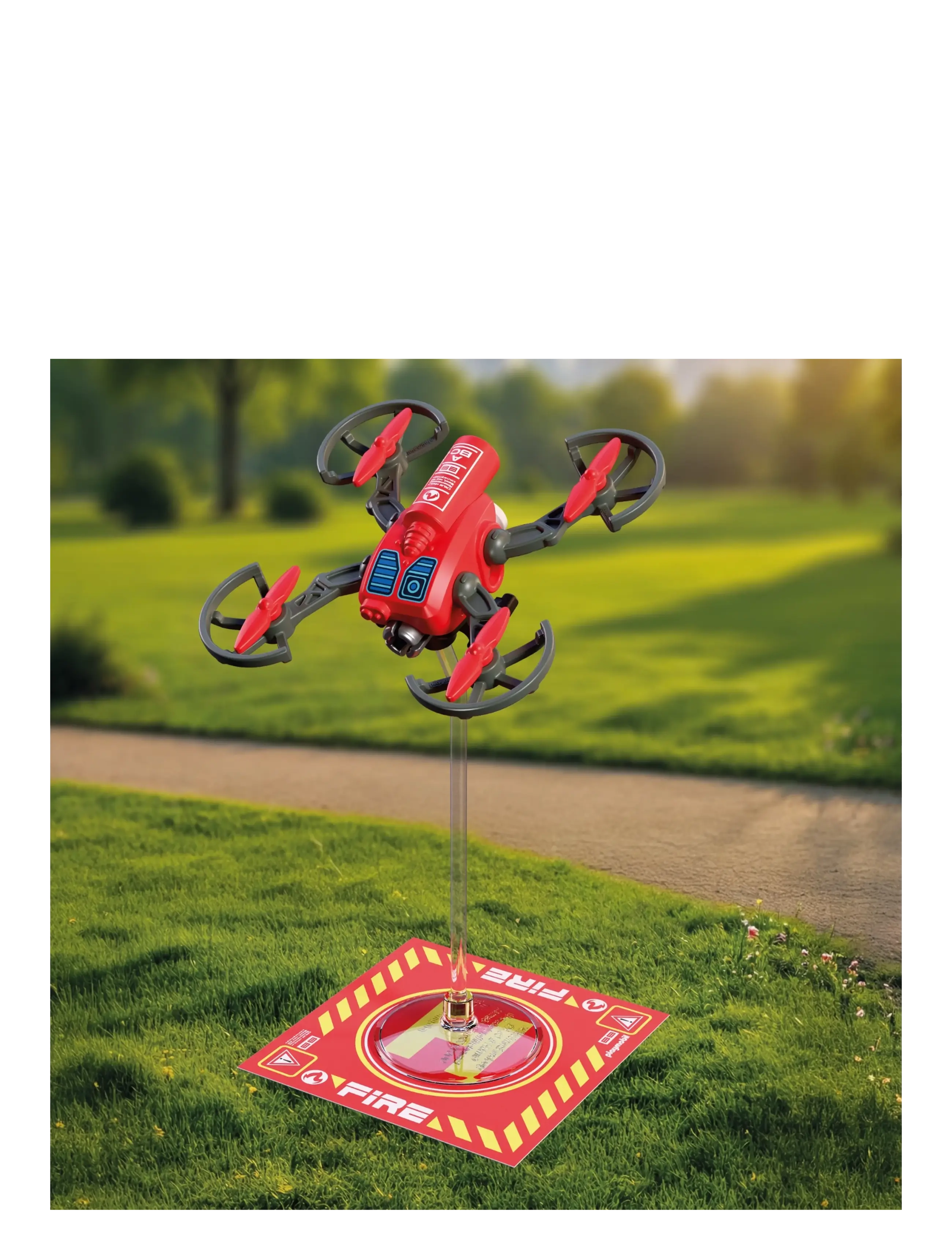 PLAYMOBIL - Firefighting Drone - multicolored - 0