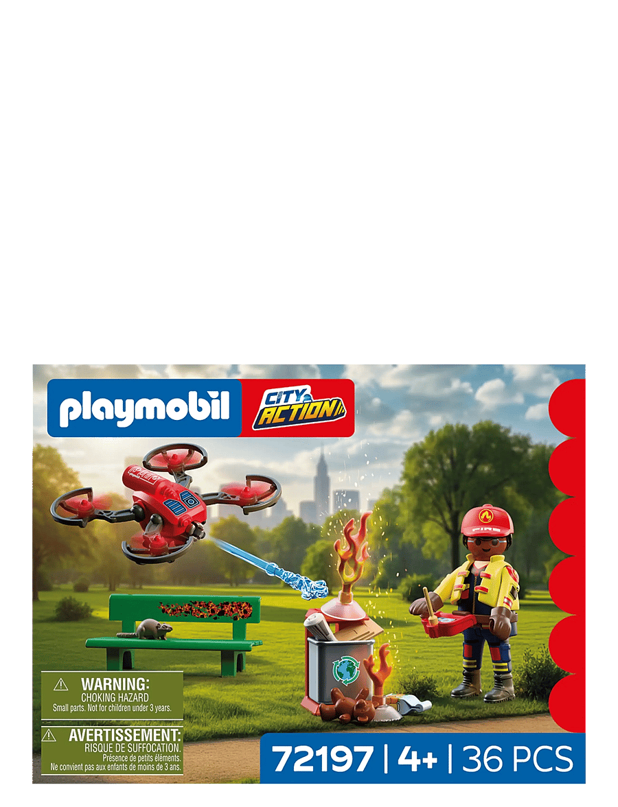 PLAYMOBIL - Firefighting Drone - multicolored - 2