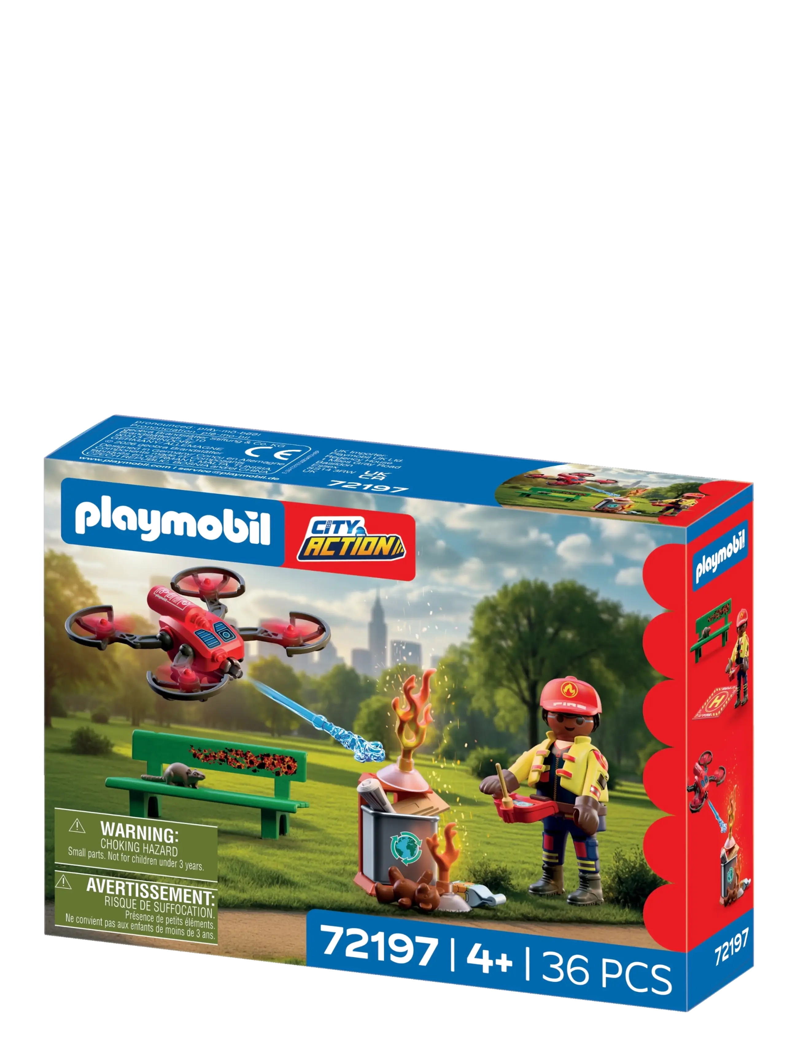 PLAYMOBIL - Firefighting Drone - multicolored - 3