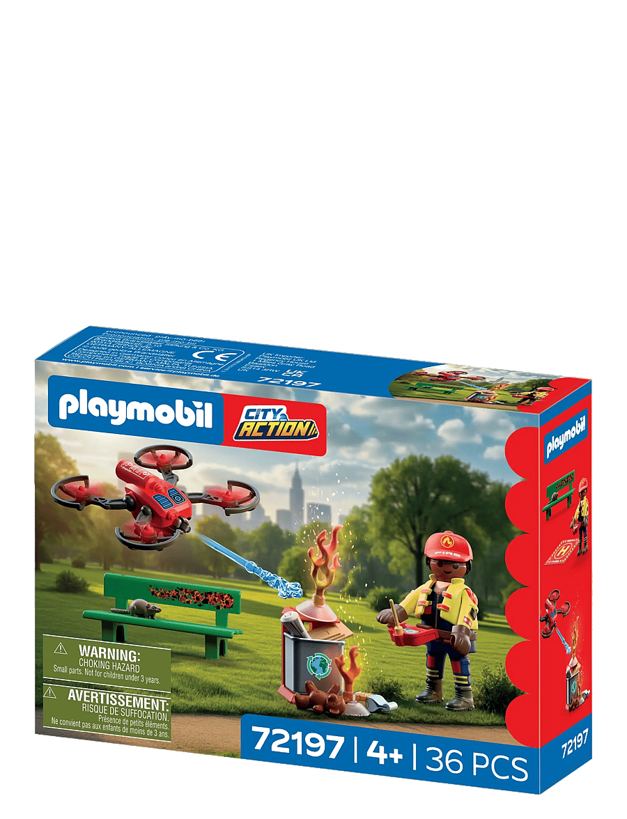 PLAYMOBIL - Firefighting Drone - multicolored - 3