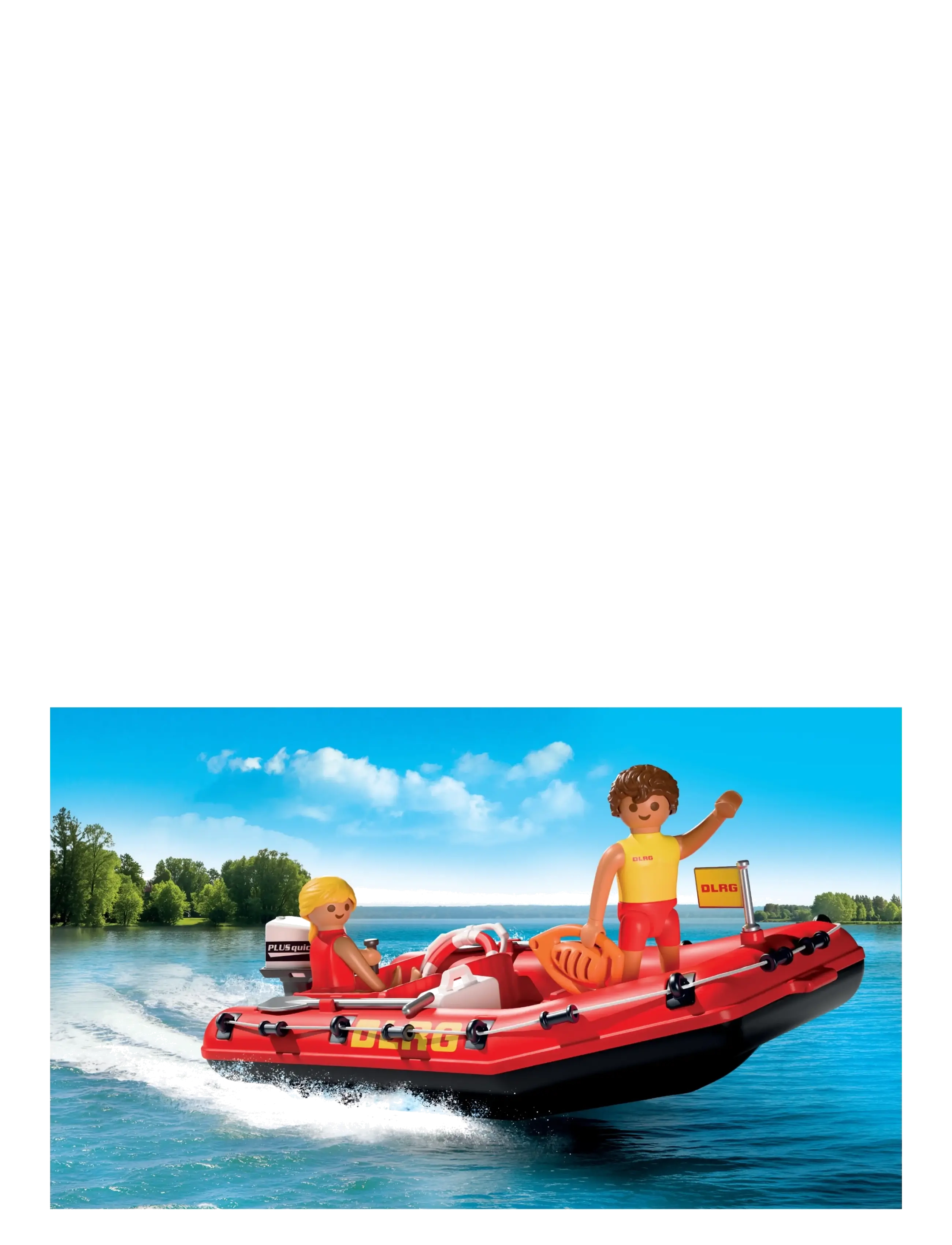 PLAYMOBIL - Rescue Boat - multicolored - 5