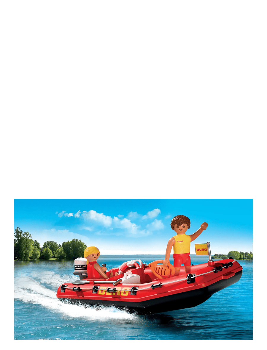 PLAYMOBIL - Rescue Boat - multicolored - 5
