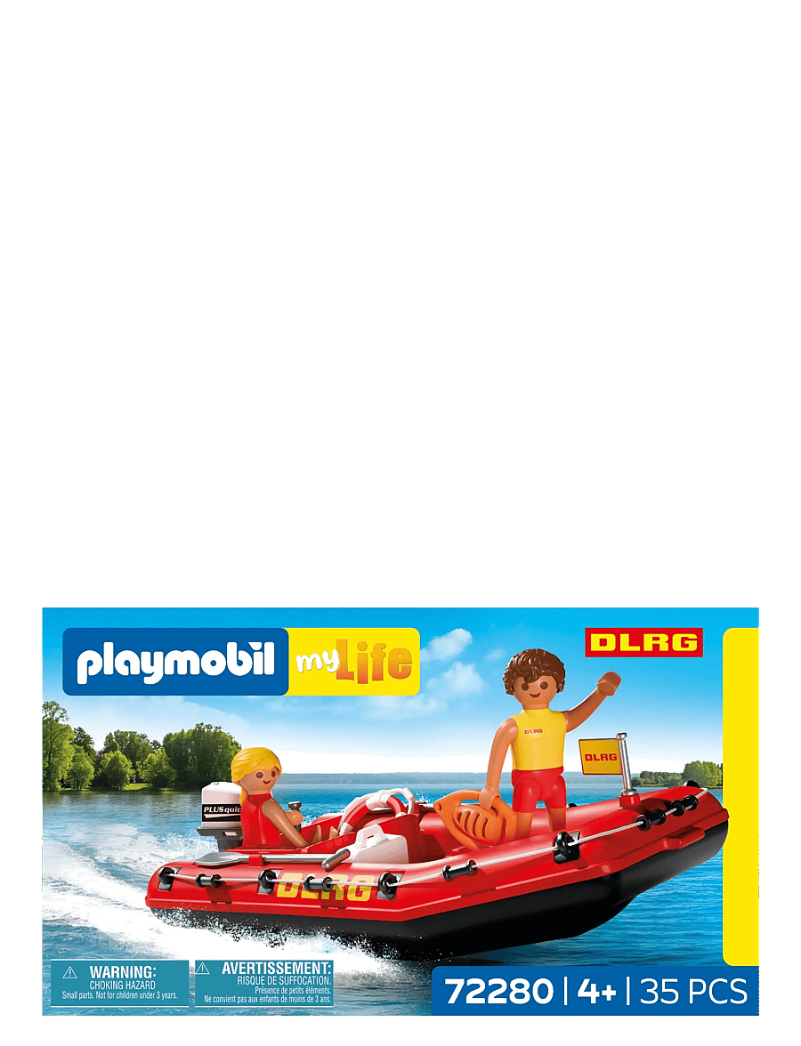 PLAYMOBIL - Rescue Boat - multicolored - 3
