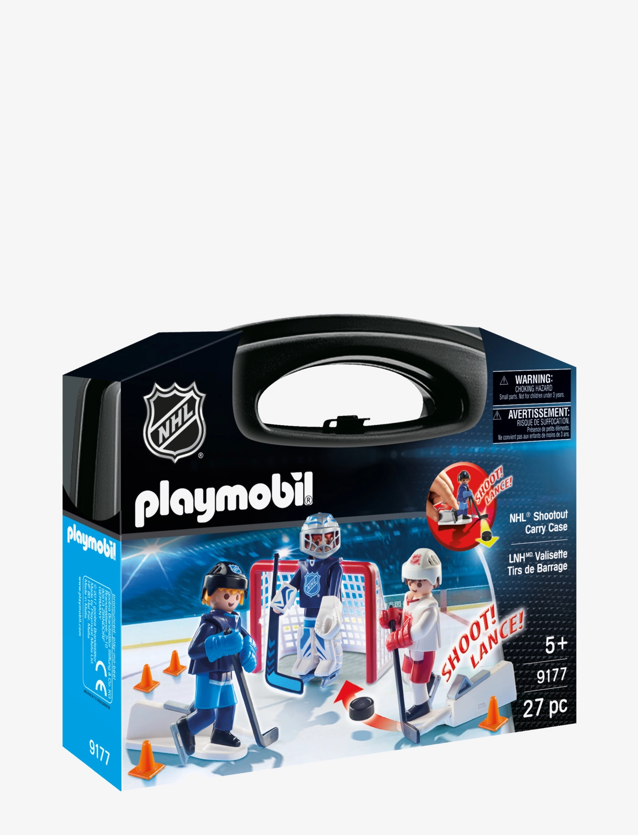 PLAYMOBIL - PLAYMOBIL NHL Shootout Carry Case - 9177 - multicolored - 3