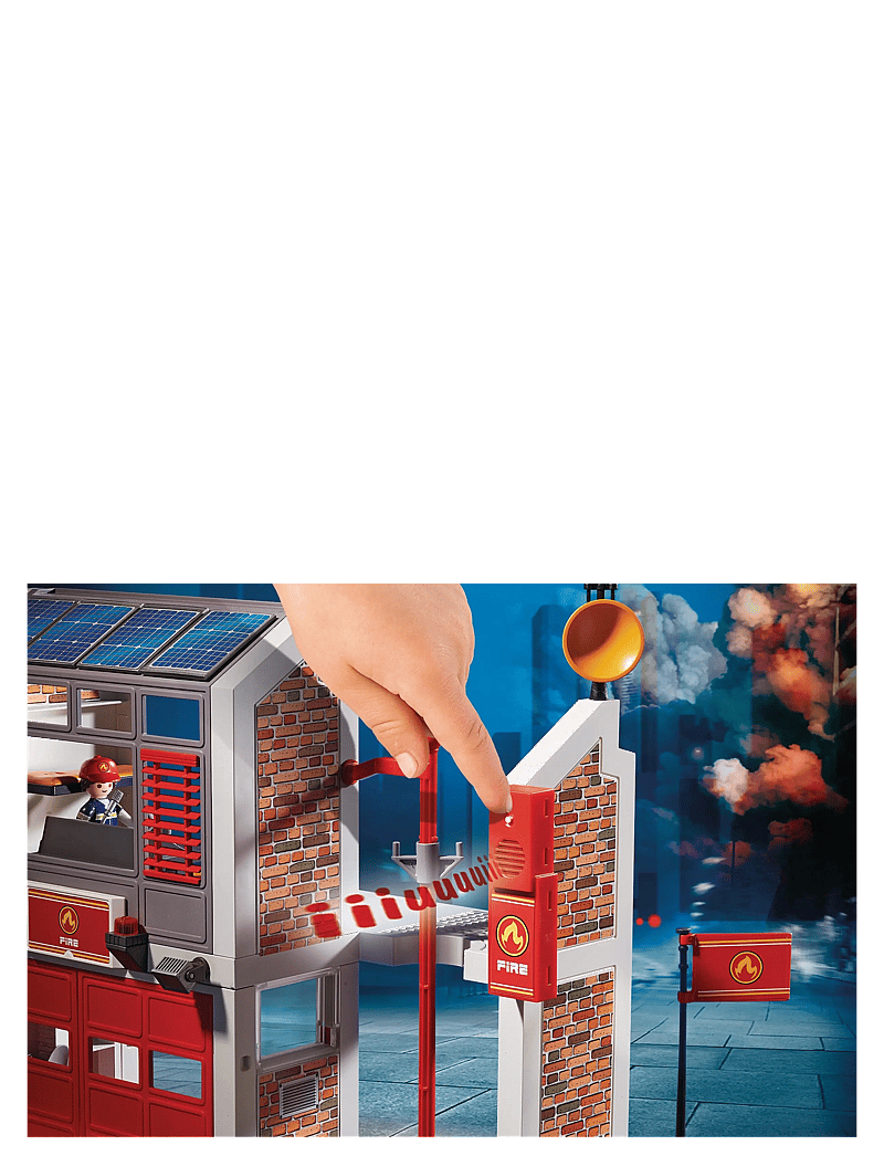 PLAYMOBIL - PLAYMOBIL City Action Fire Station - 9462 - playmobil city action - multicolored - 4