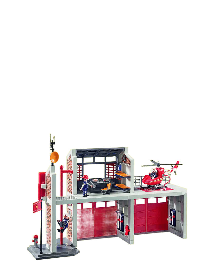 PLAYMOBIL - Fire Station - playmobil city action - multicolored - 2