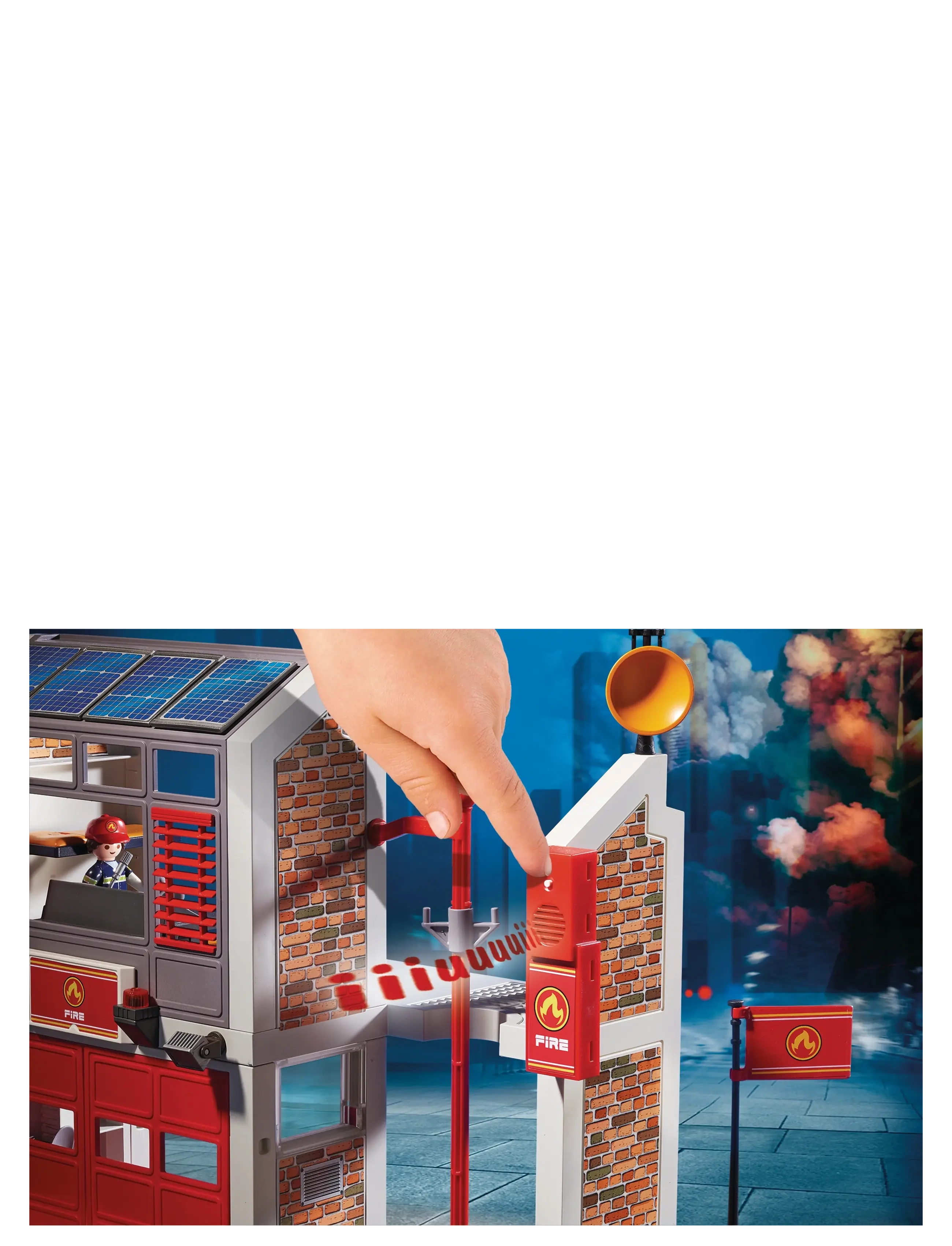 PLAYMOBIL - Fire Station - playmobil city action - multicolored - 3