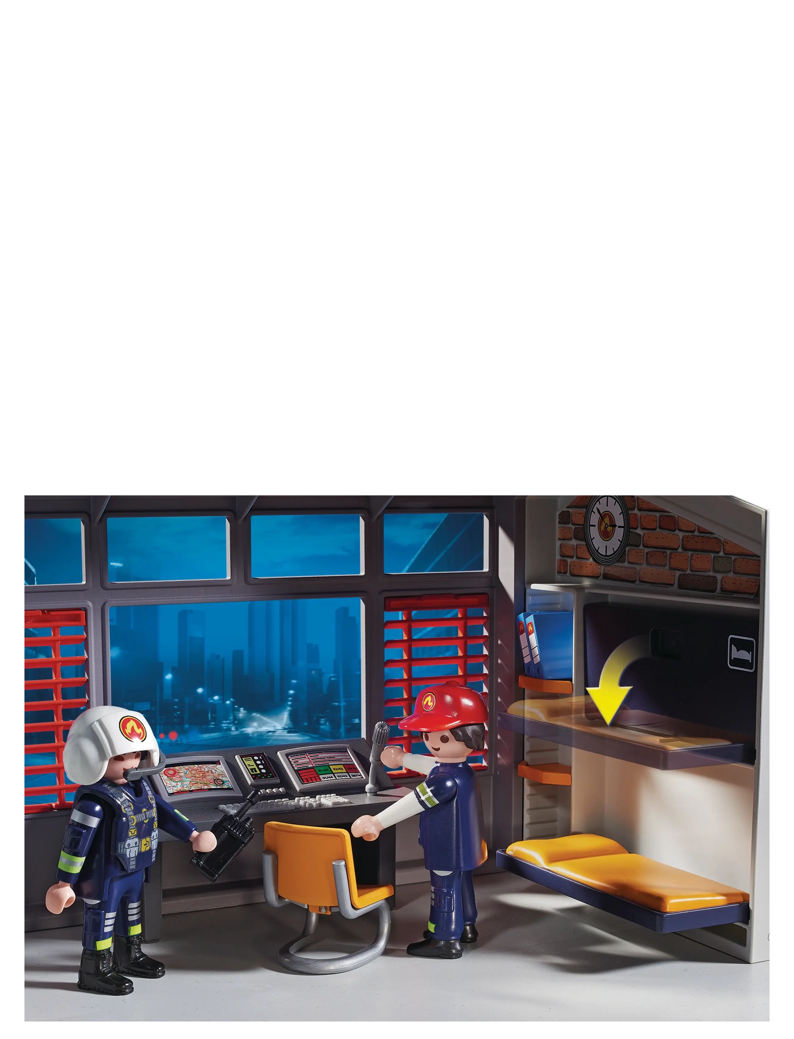 PLAYMOBIL - Fire Station - playmobil city action - multicolored - 4