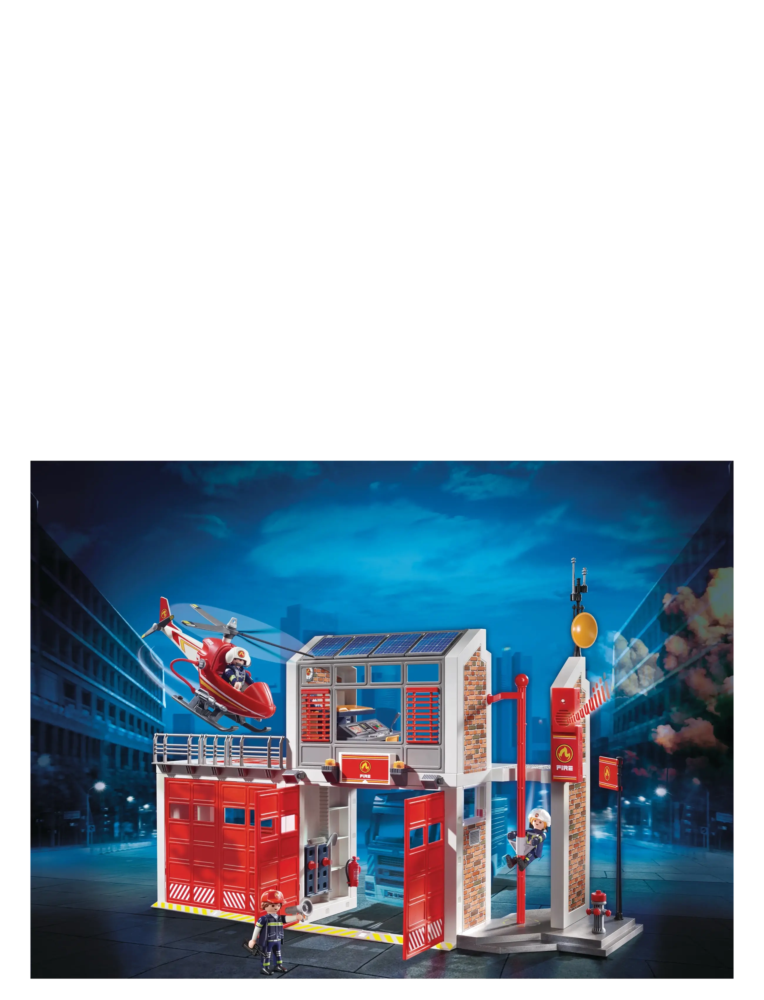 PLAYMOBIL - Fire Station - playmobil city action - multicolored - 5