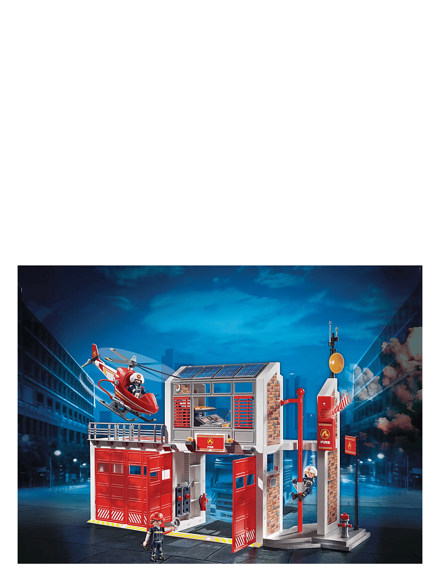 PLAYMOBIL - Fire Station - playmobil city action - multicolored - 5