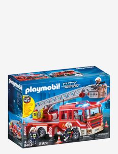 PLAYMOBIL City Action Fire Ladder Unit - 9463, PLAYMOBIL