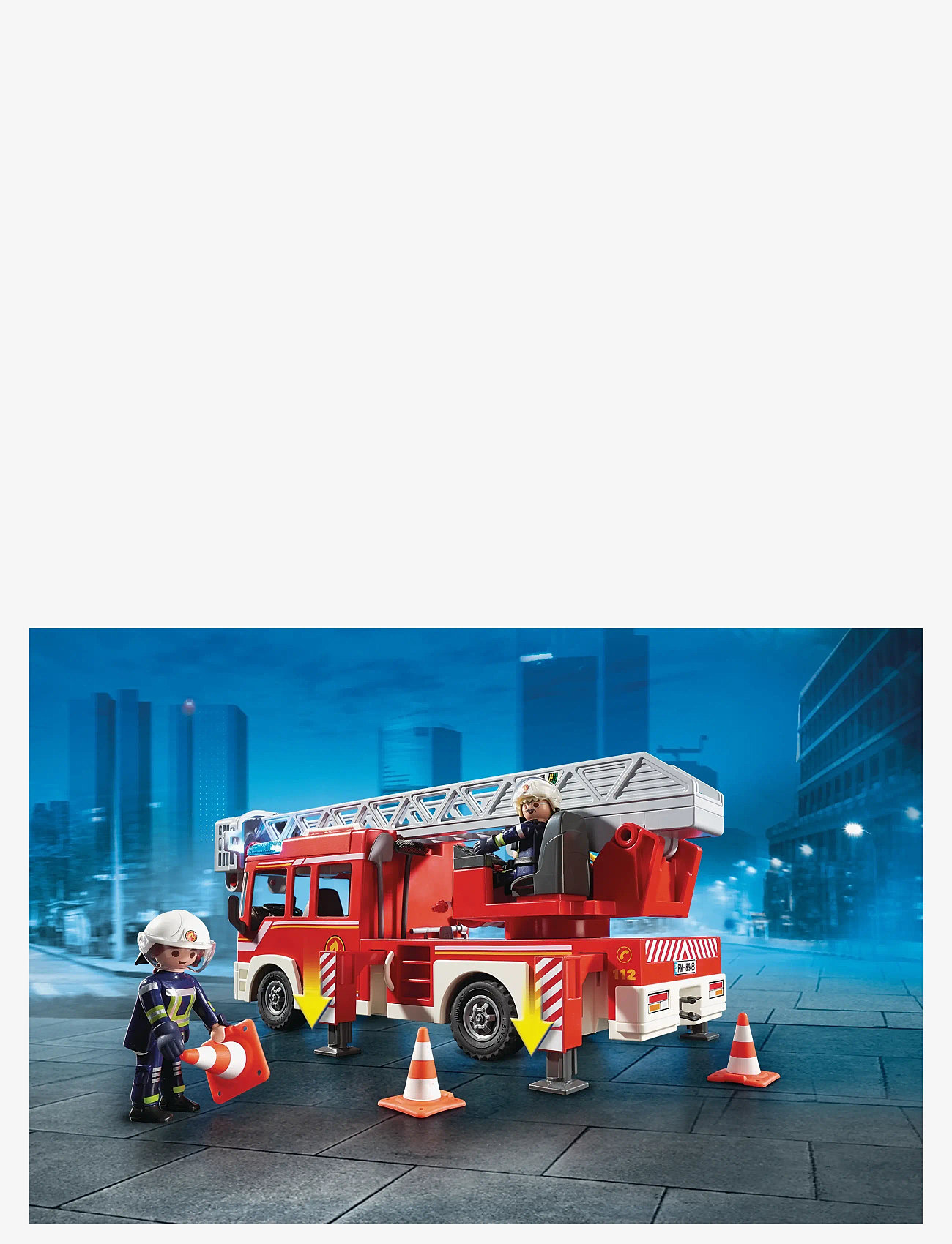 PLAYMOBIL - PLAYMOBIL City Action Fire Ladder Unit - 9463 - playmobil city action - multicolored - 3