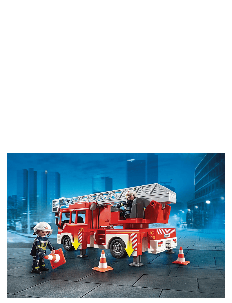 PLAYMOBIL - PLAYMOBIL City Action Fire Ladder Unit - 9463 - playmobil city action - multicolored - 3