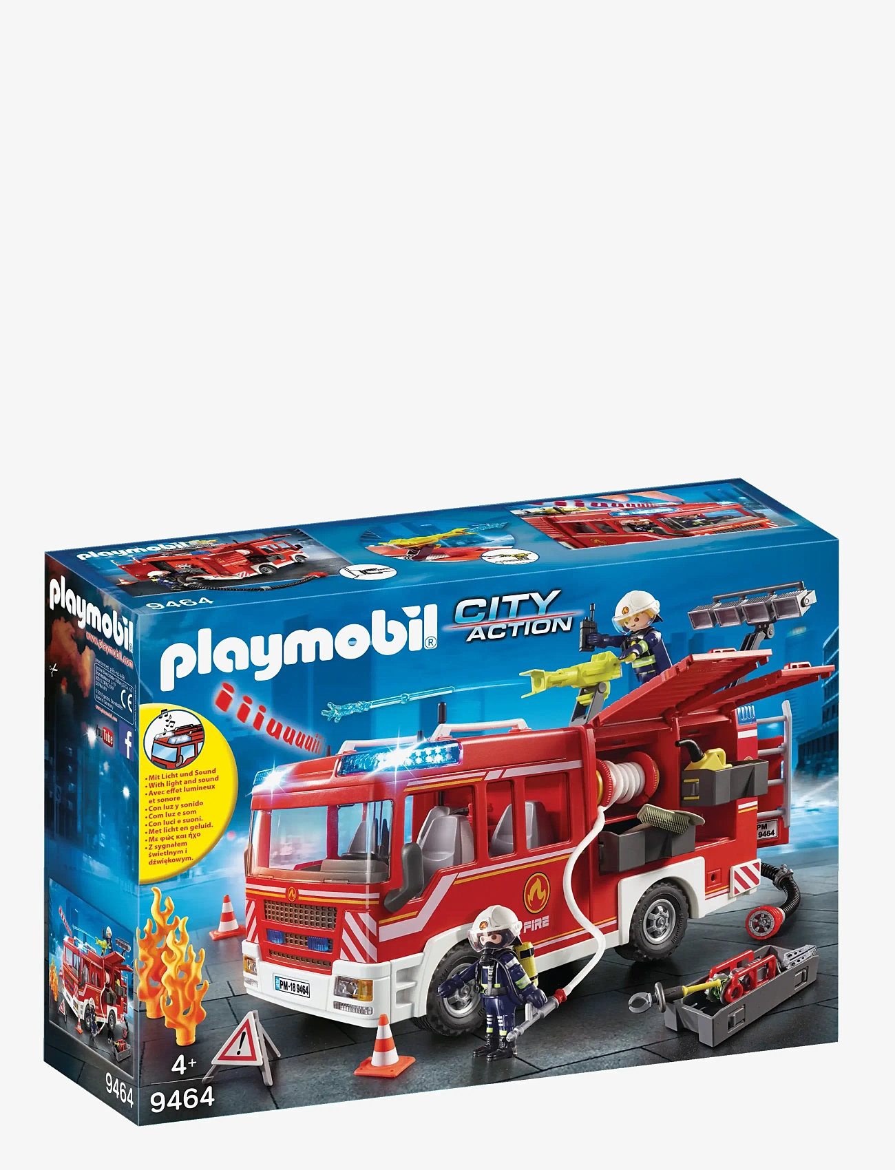PLAYMOBIL - PLAYMOBIL City Action Brandbil - 9464 - playmobil city action - multicolored - 1