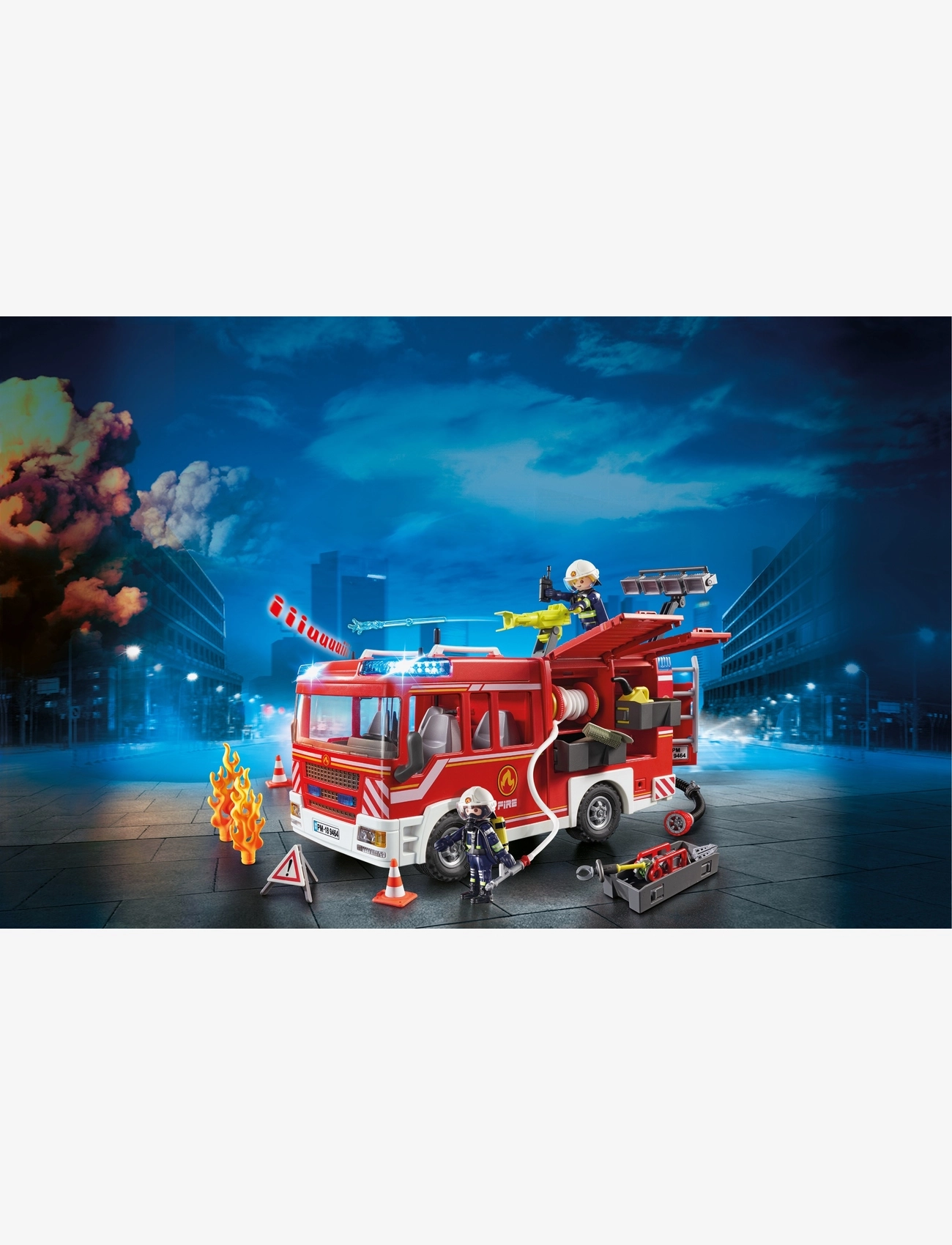 PLAYMOBIL - PLAYMOBIL City Action Brannbil - 9464 - playmobil city action - multicolored - 3