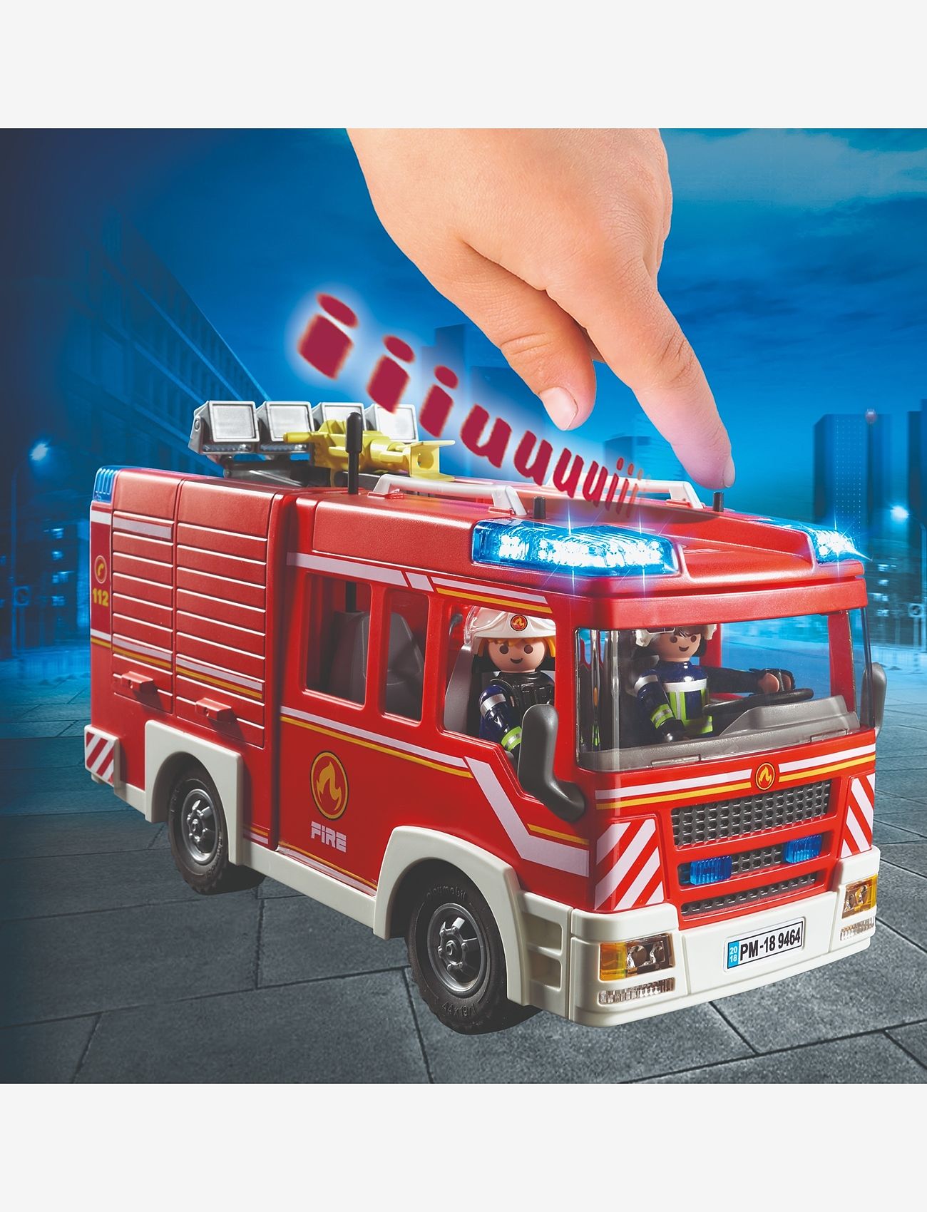 PLAYMOBIL - PLAYMOBIL City Action Brandbil - 9464 - playmobil city action - multicolored - 4