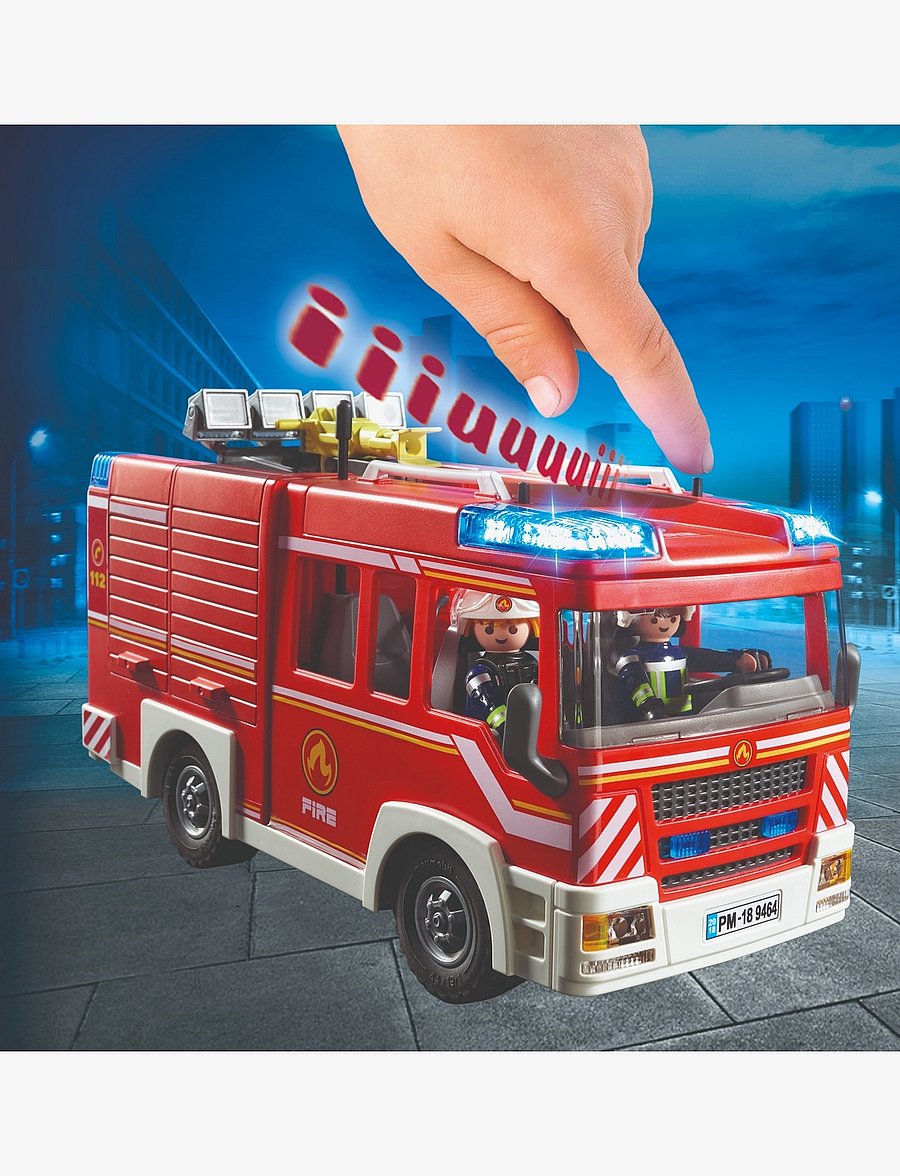 PLAYMOBIL - Fire Engine - playmobil city action - multicolored - 3