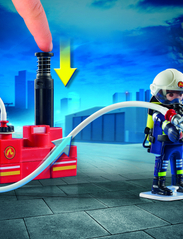 PLAYMOBIL - PLAYMOBIL City Action Firefighters with Water Pump - 9468 - playmobil city action - multicolored - 4
