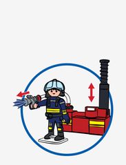 PLAYMOBIL - PLAYMOBIL City Action Firefighters with Water Pump - 9468 - playmobil city action - multicolored - 6