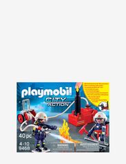 PLAYMOBIL - PLAYMOBIL City Action Firefighters with Water Pump - 9468 - playmobil city action - multicolored - 8