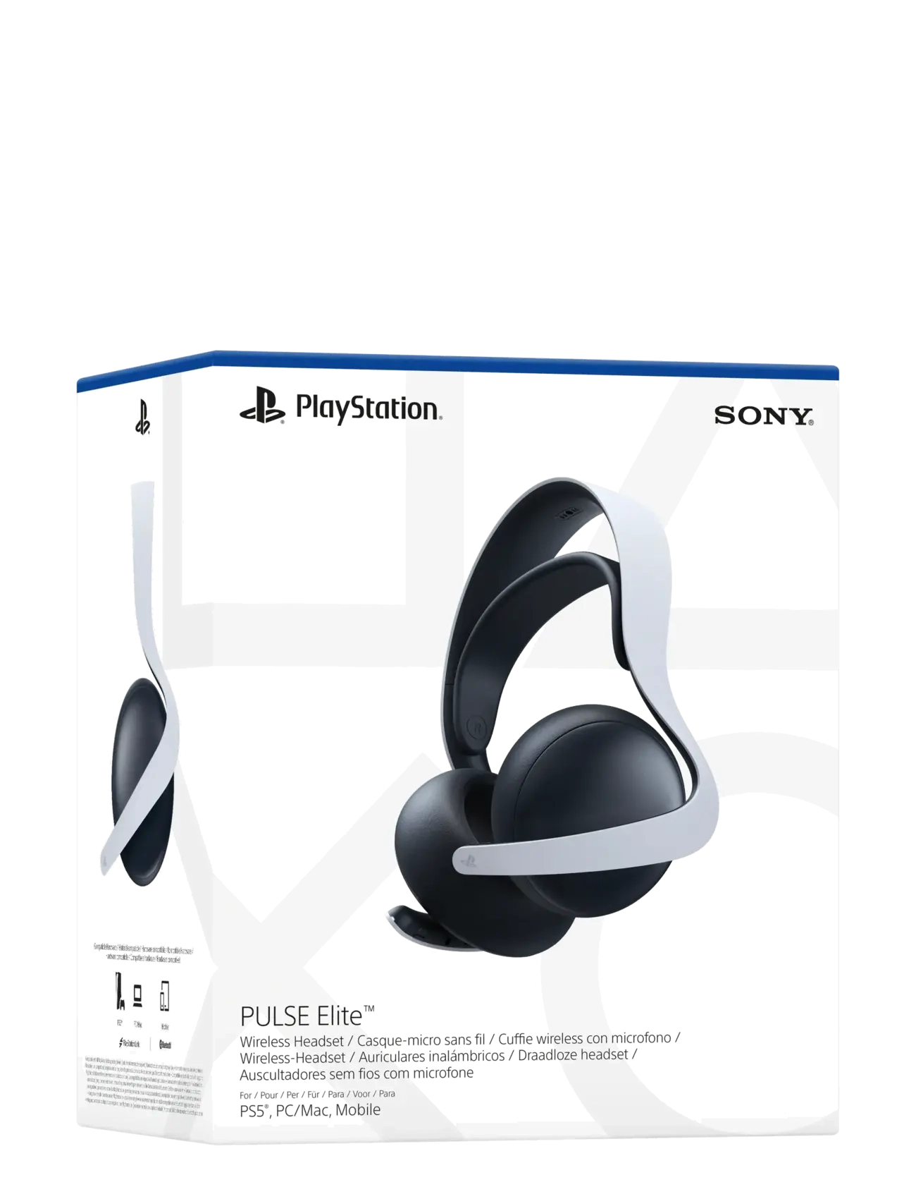 PlayStation Pulse Elite Wireless Headset W Case, Børn, Headsets, Sort, Str: ONE SIZE