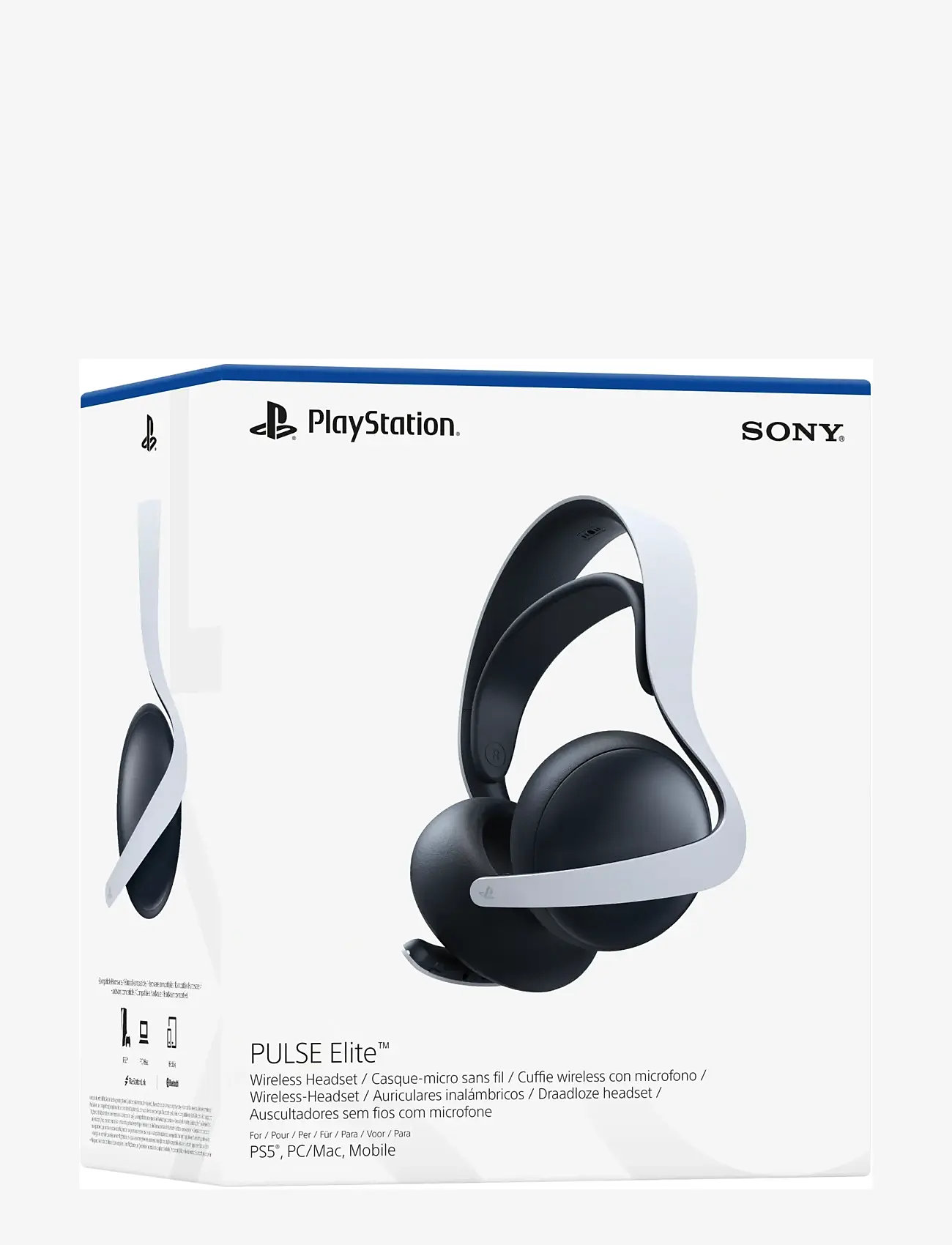 PlayStation - PULSE ELITE Wireless Headset w case - austiņas - white - 0