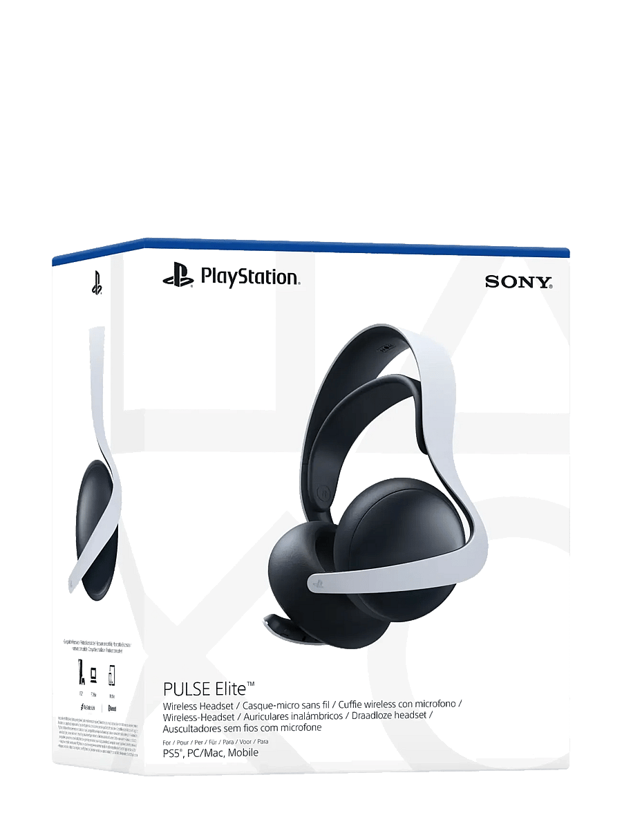 PlayStation - PULSE ELITE Wireless Headset w case - headsets - white - 0