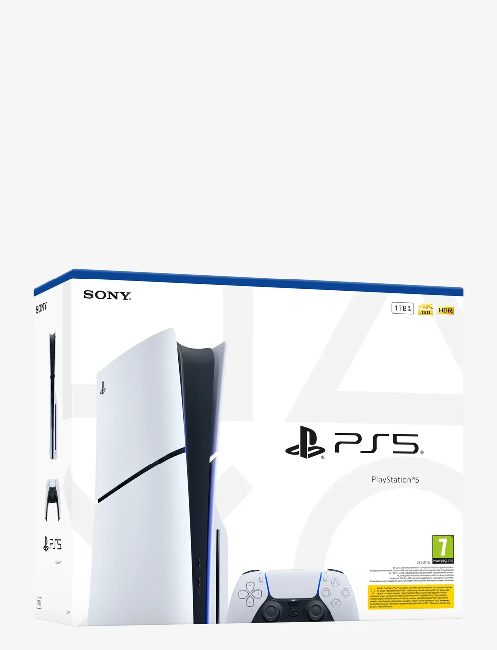 PlayStation - PlayStation®5 Standard E-chassis 1TB - konsolės - white - 0