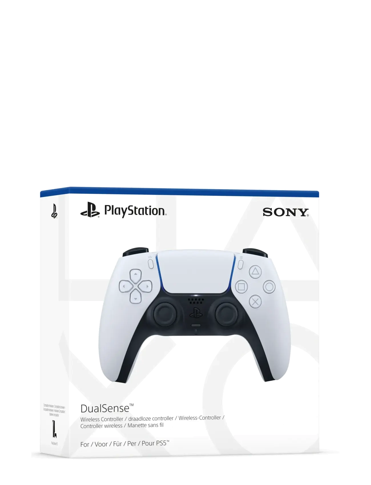 PlayStation Ps5 Dualsense White, Børn, Controllers, Hvid, Str: ONE SIZE