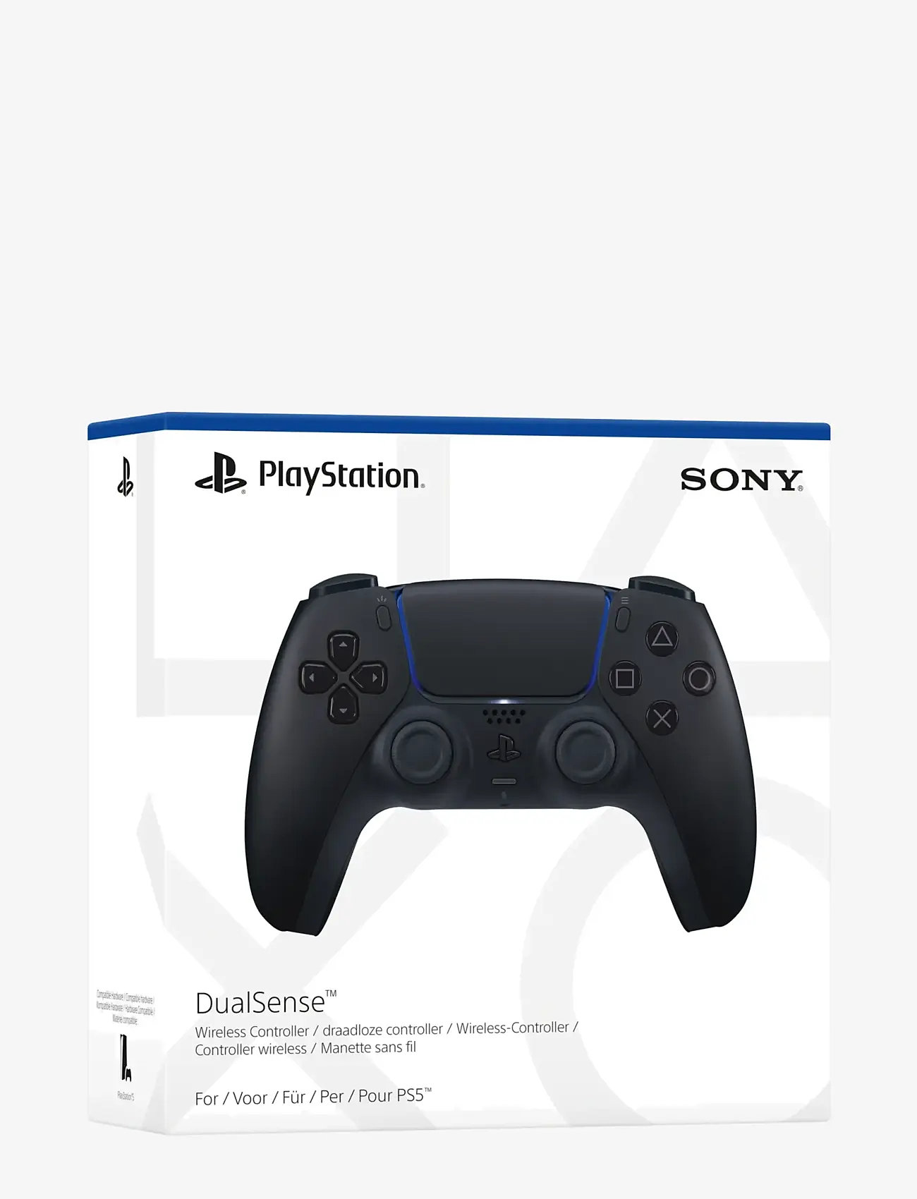 PlayStation - PS5 DualSense Midnight Black - controllere - black - 0
