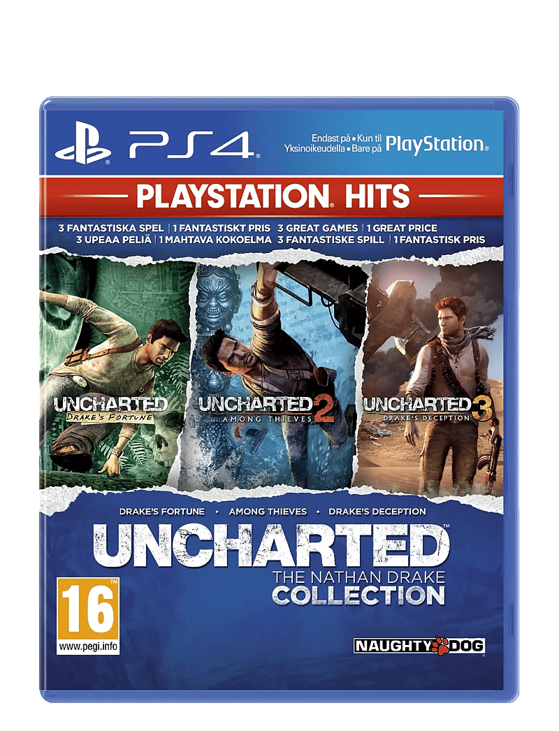 PlayStation - PS4 Uncharted Collection HITS - ps4 - multi - 0