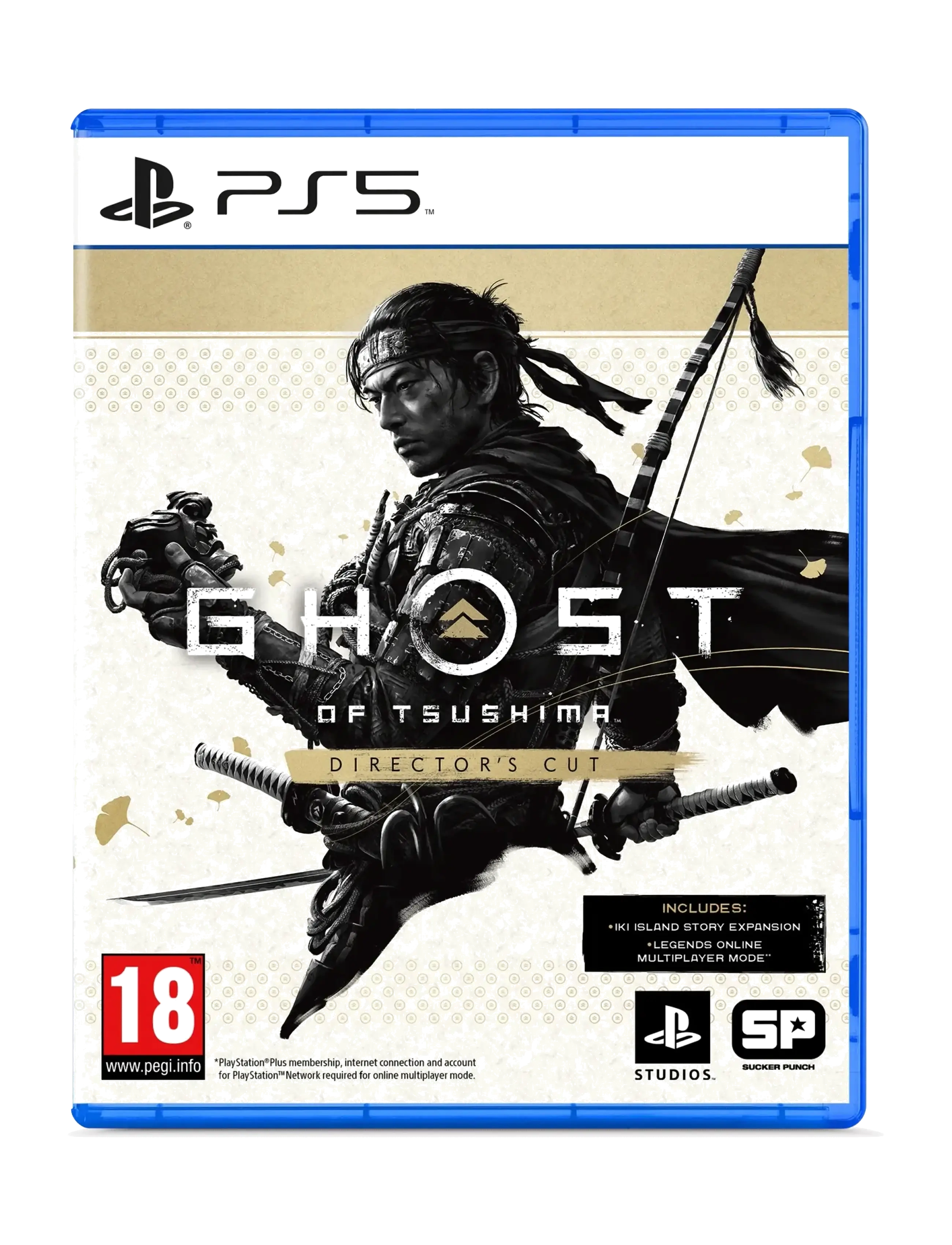 PlayStation Ps5 Ghost Of Tsushima Directors Cut, One Size, Blue, Gaming > Games, Børn