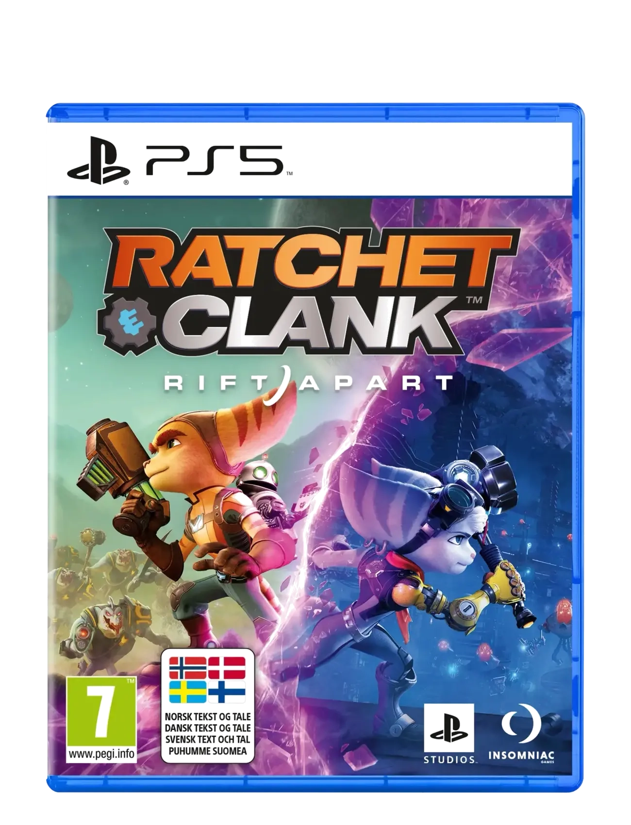 PlayStation Ps5 Ratchet & Clank: Rift Apart, Børn, Spil, Multi/mønstret, Str: ONE SIZE
