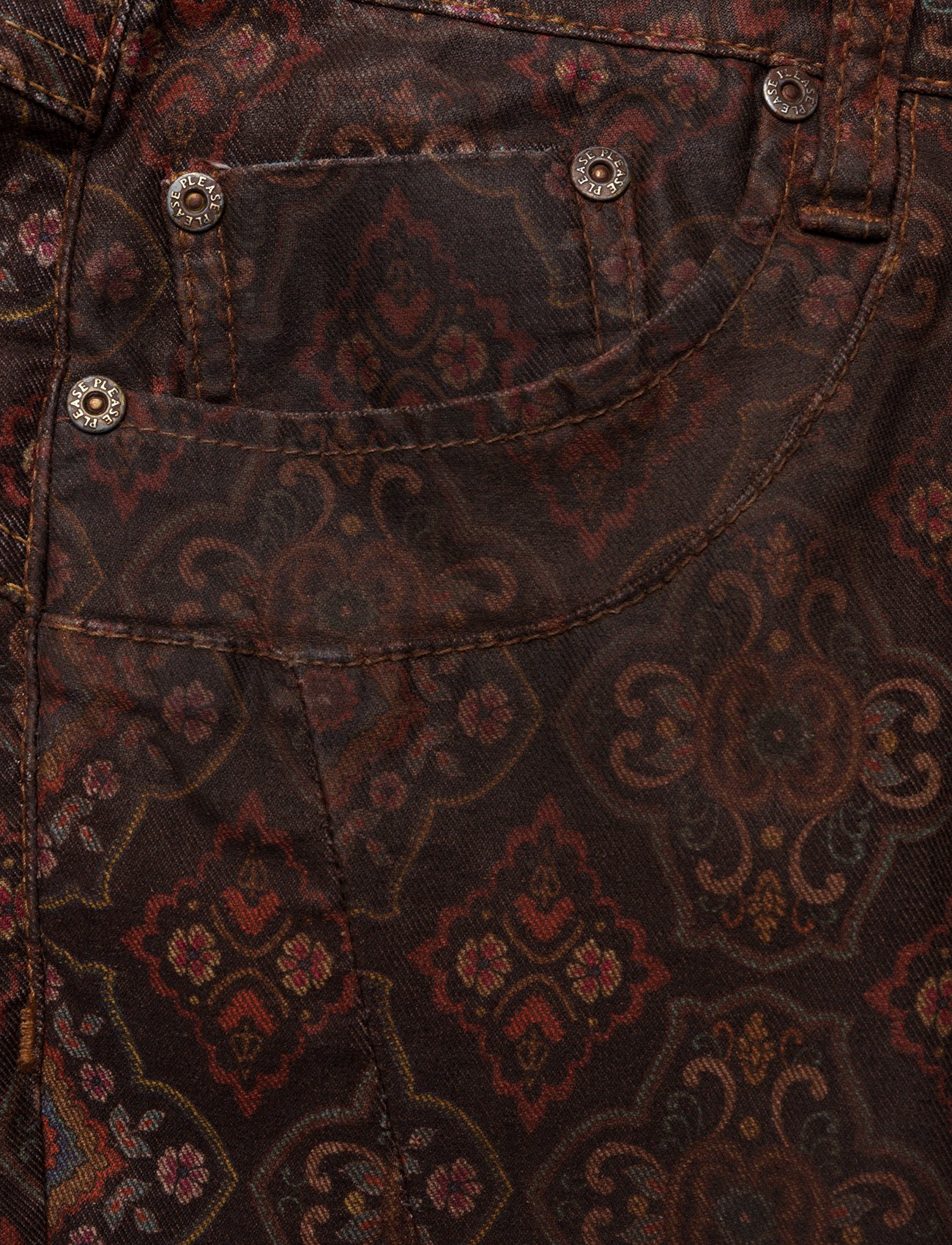 Please Jeans - Classic Wallpaper - multi coloured/brown - 5