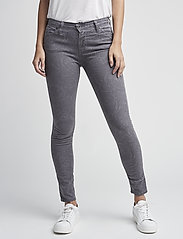 Please Jeans - Catwoman Grey Paisley - kitsad teksad - grey - 5