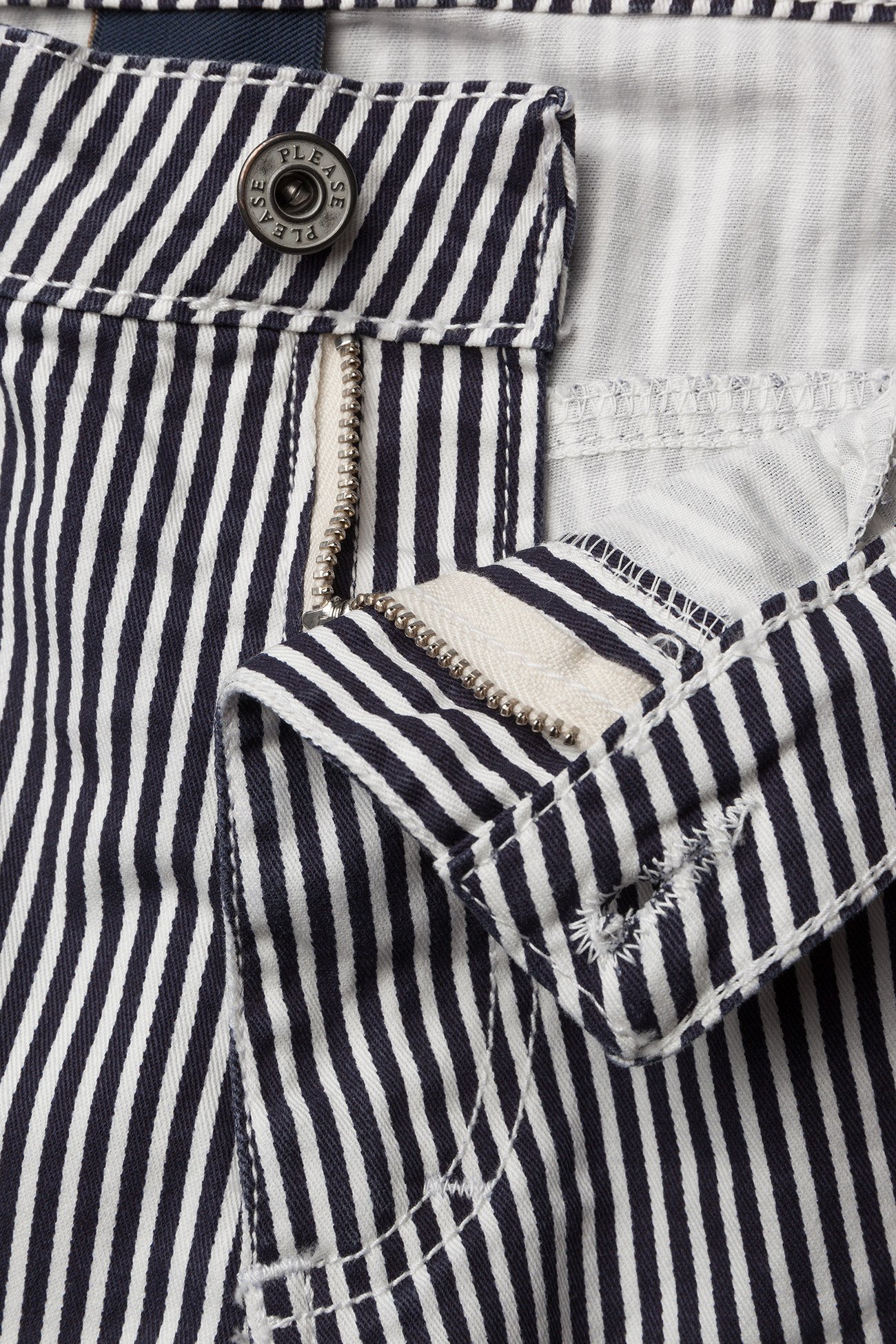 Please Jeans - FANCY STRIPE - multi coloured /blue - 3