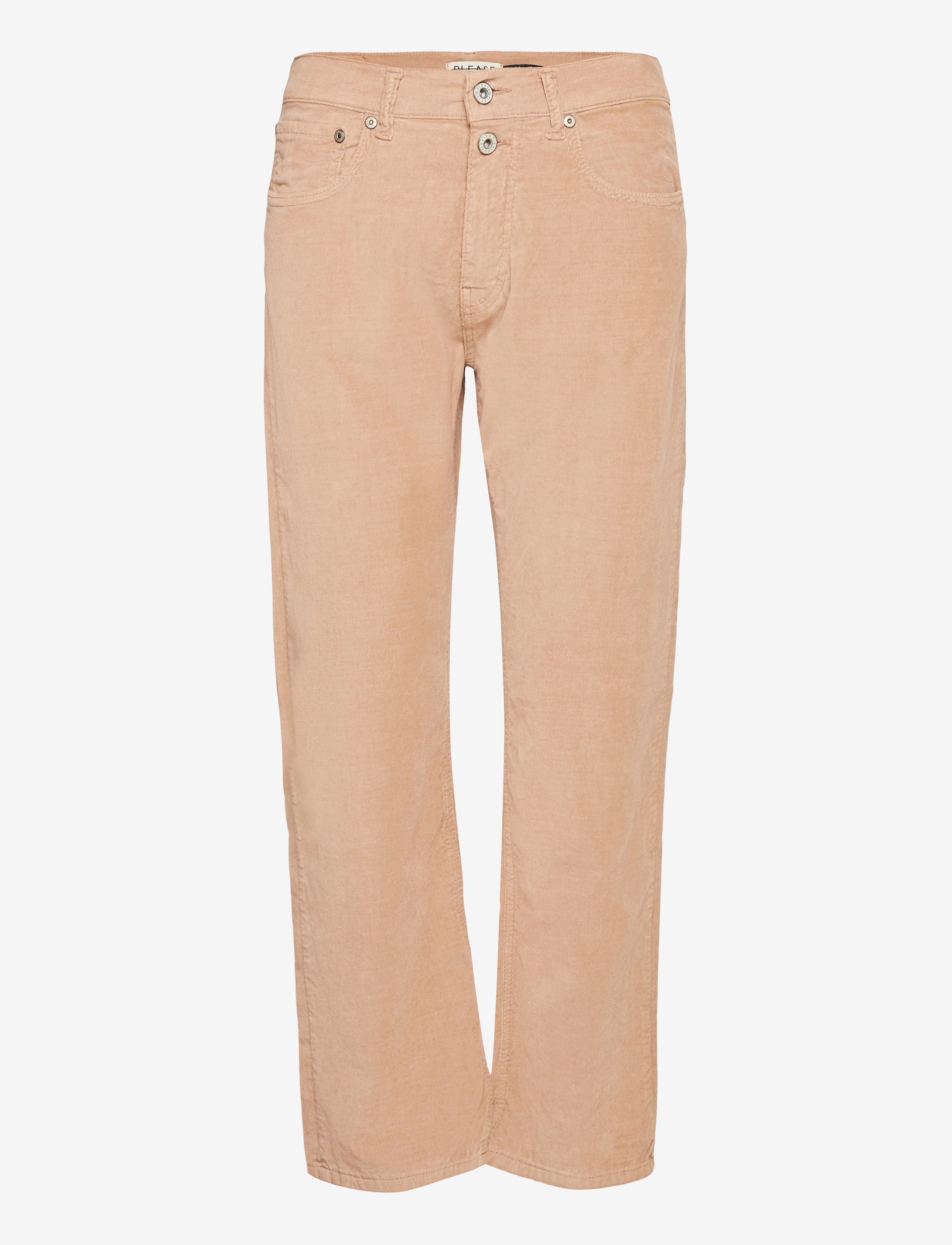 PLEASE JEANS 2B Velluto Str Beige - S - Damen