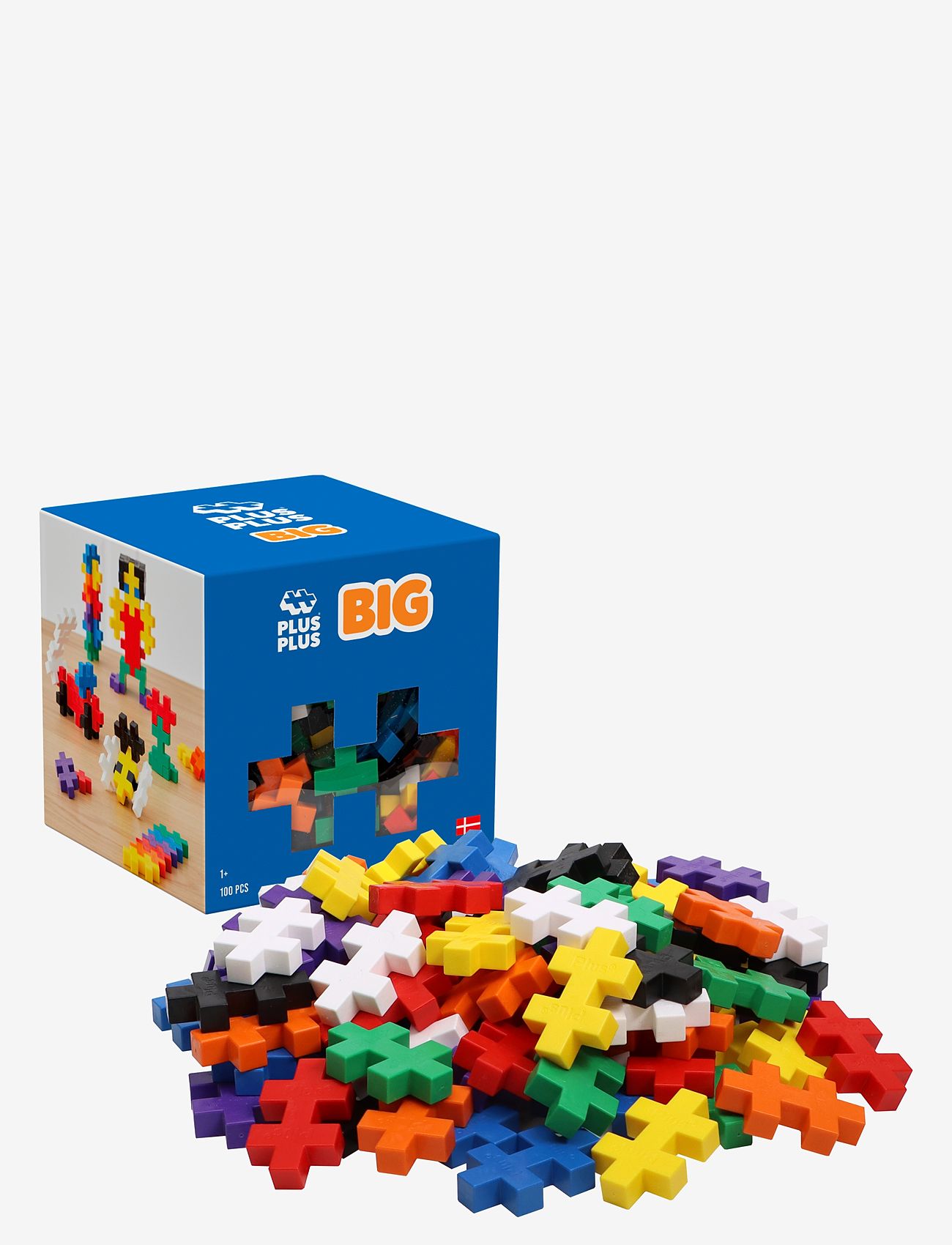 Plus-Plus - Plus-Plus BIG Basic Mix / 100 pcs - mix basic - 0