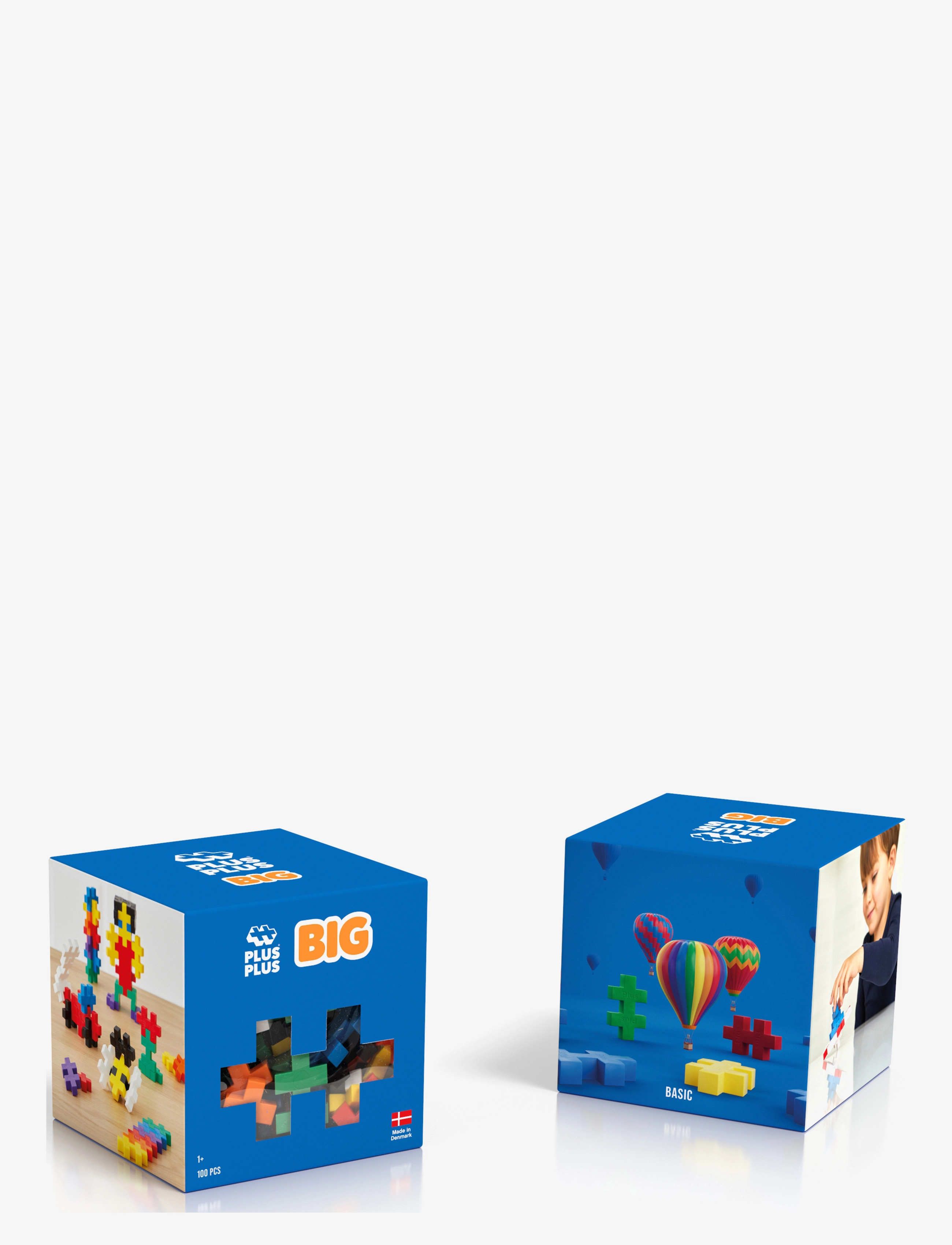 Plus-Plus - Plus-Plus BIG Basic Mix / 100 pcs - byggesett - mix basic - 3