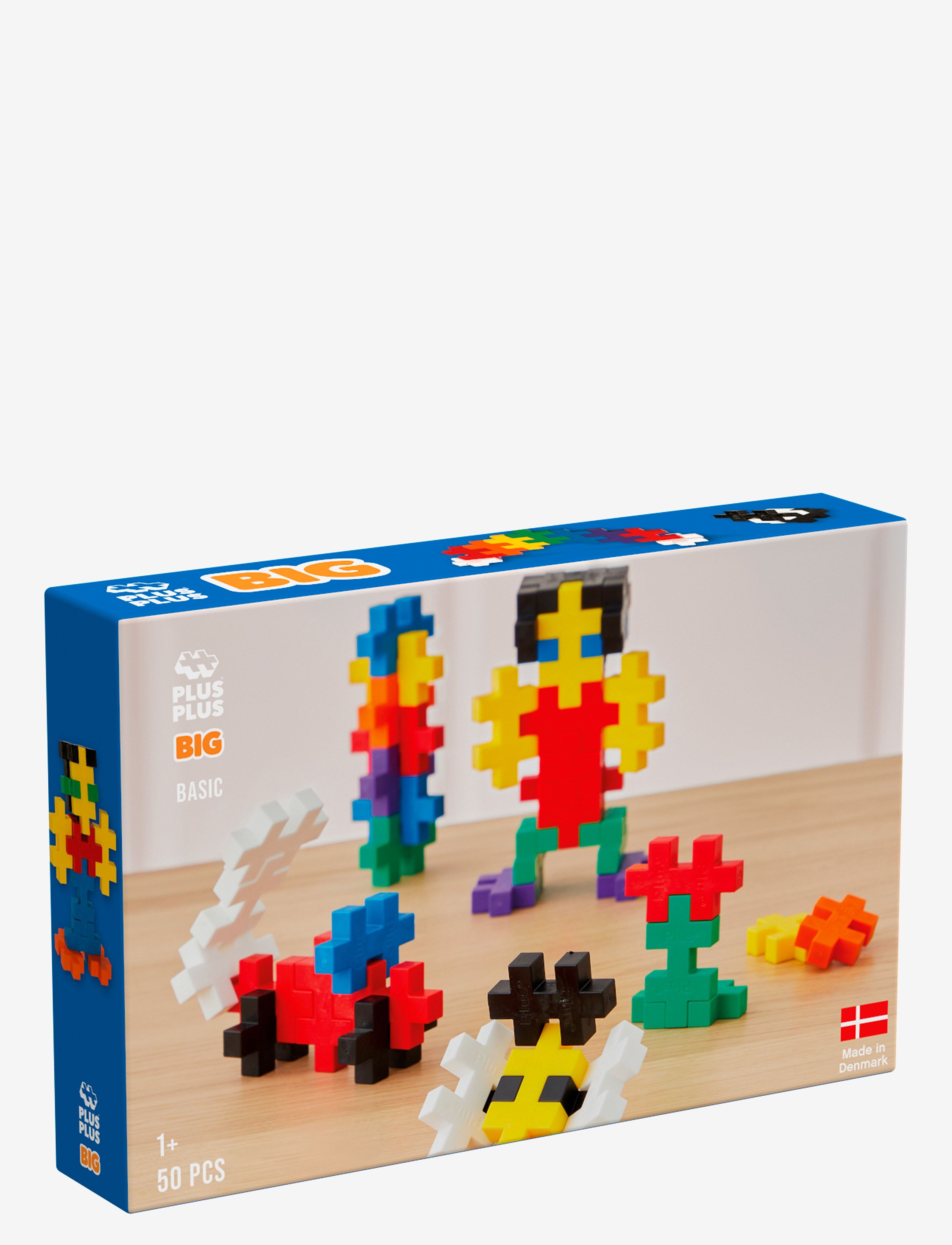 Plus-Plus Plus-Plus BIG Basic Mix / 50 pcs - 4 for 3 - MIX / multi