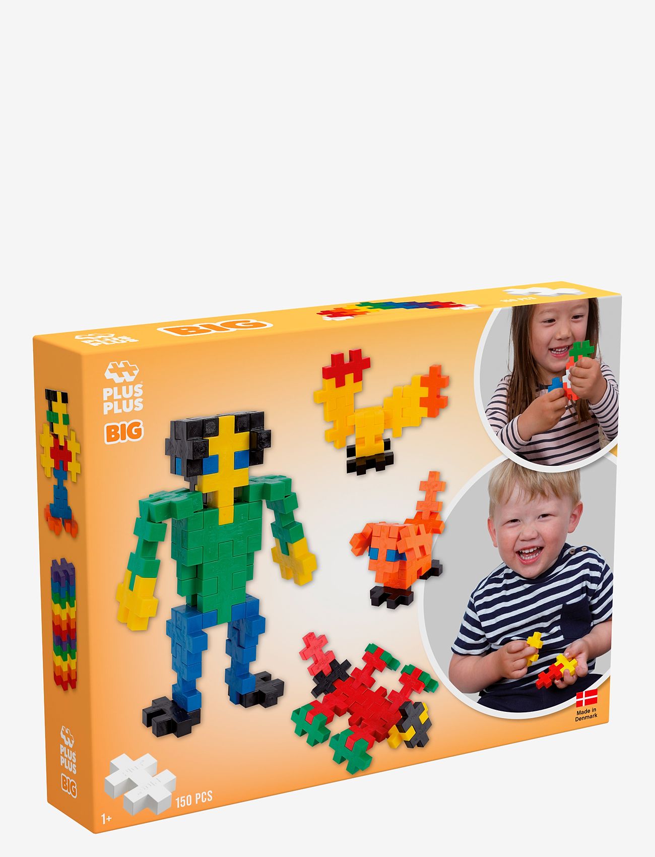 Plus-Plus - Plus-Plus BIG Basic Mix / 150 pcs - byggsatser - mix - 1
