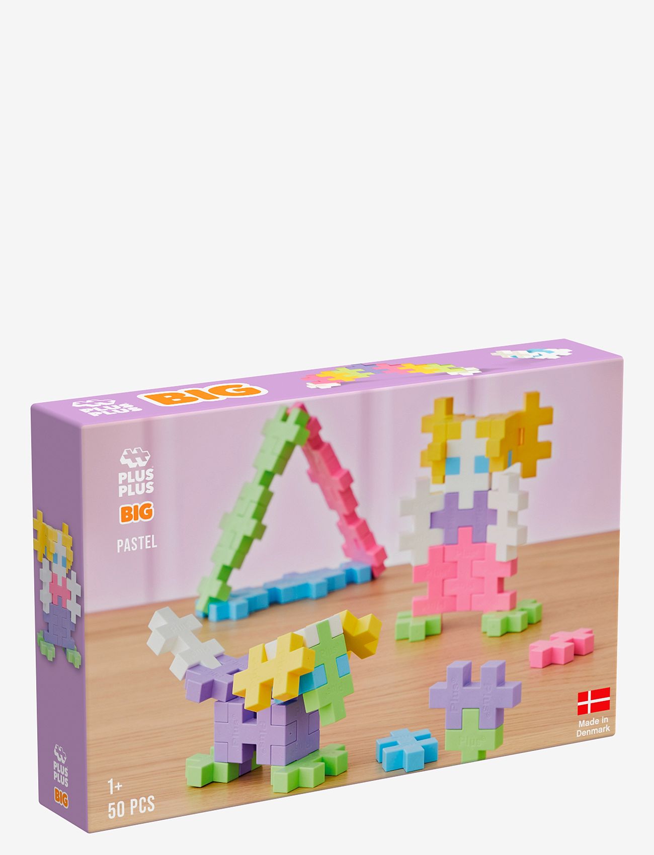 Plus-Plus - Plus-Plus BIG Pastel Mix / 50 pcs. - mix - 1