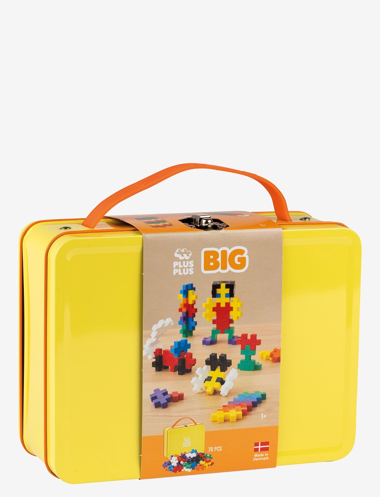 Plus-Plus - Plus-Plus BIG / Metal suitcase Basic - byggesæt - mix basic - 2