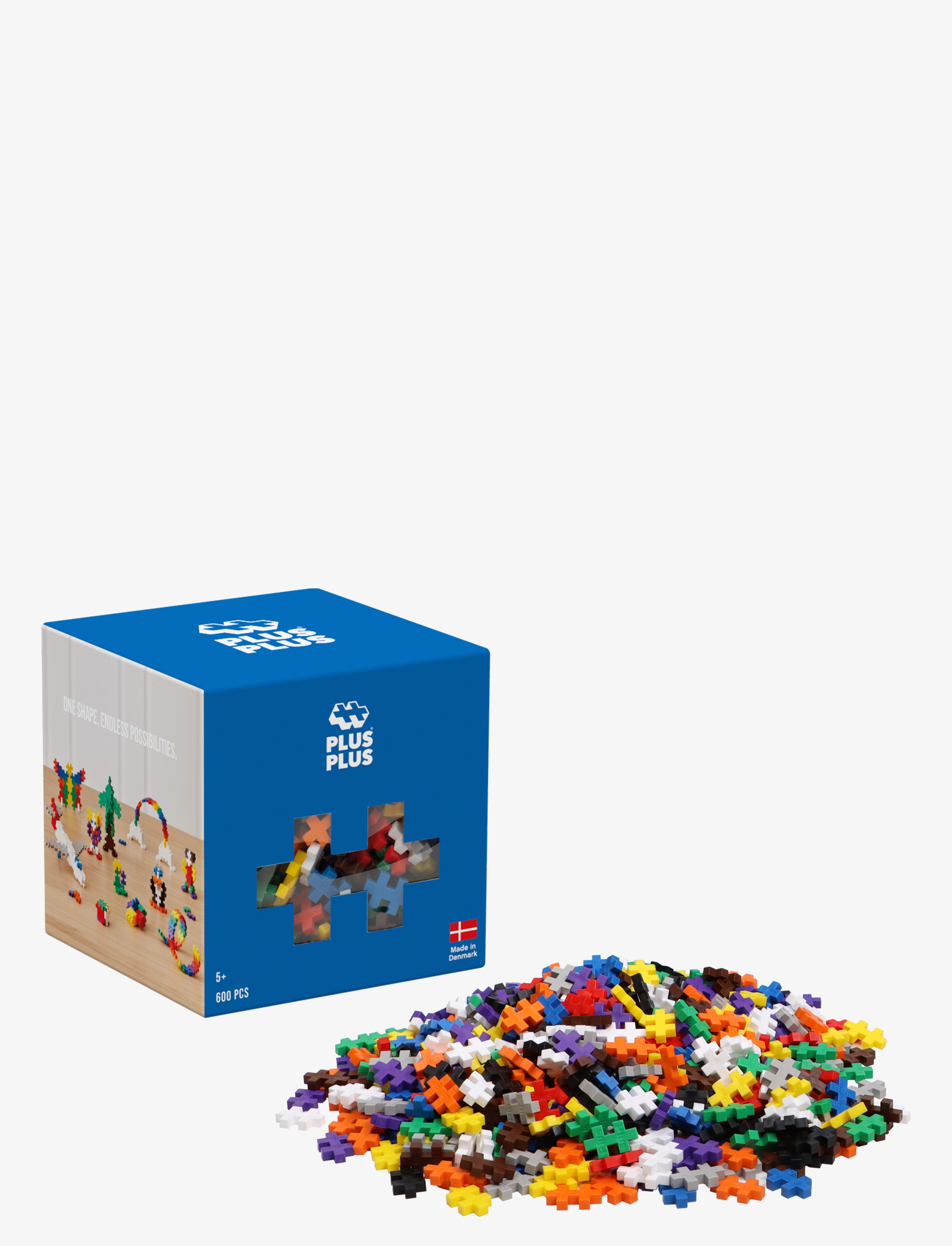 Plus-Plus Plus-Plus Basic / 600 pcs - 4 for 3 - MIX BASIC / multi