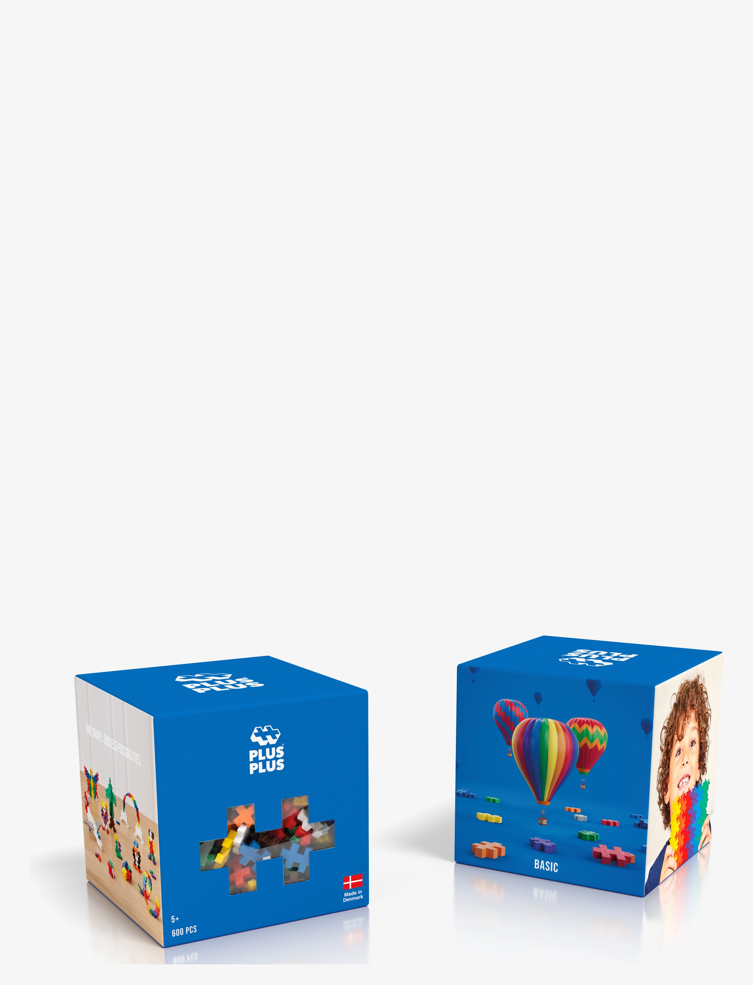 Plus-Plus - Plus-Plus Basic / 600 pcs - byggsatser - mix basic - 2