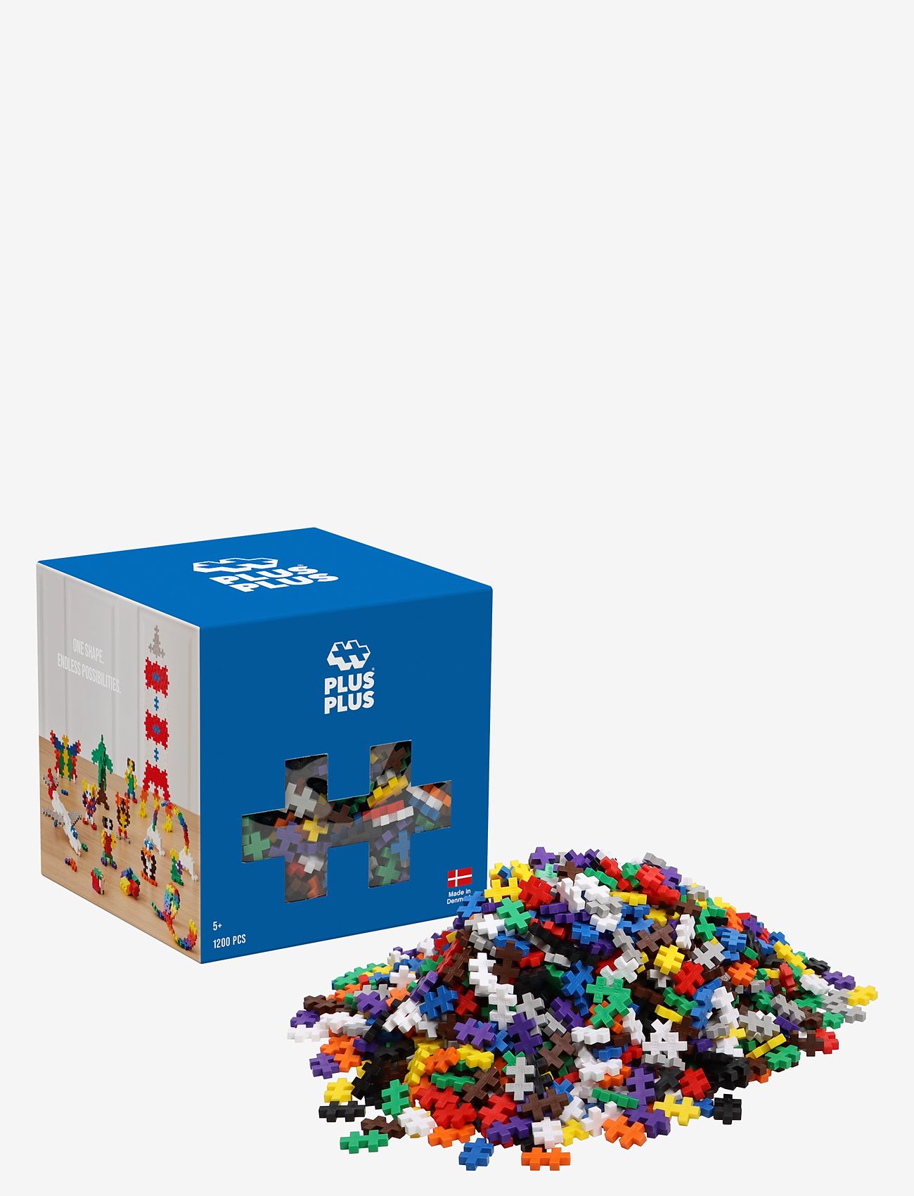 Plus-Plus - Plus-Plus Basic / 1200 pcs - byggesæt - mix - 0