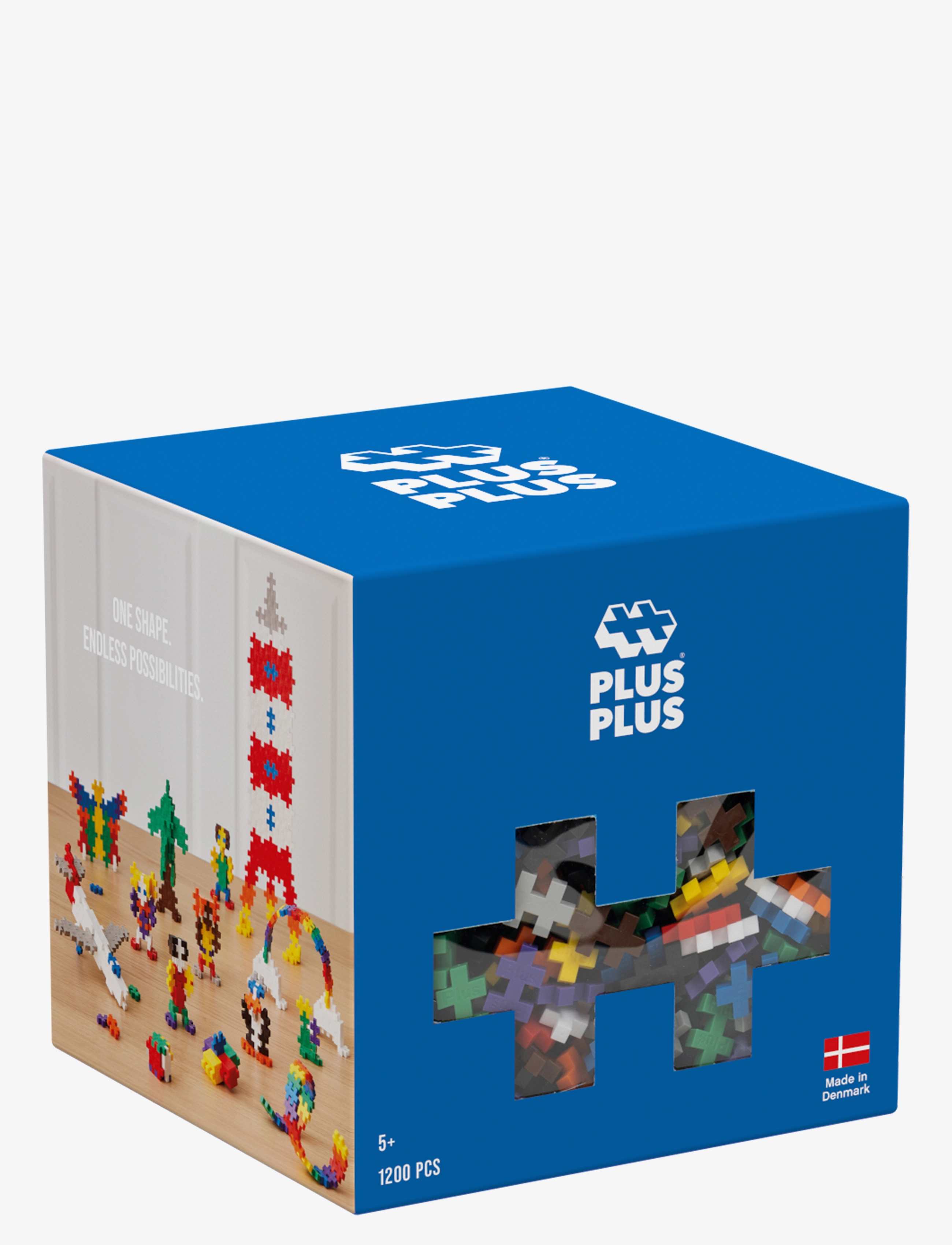 Plus-Plus - Plus-Plus Basic / 1200 pcs - byggsatser - mix - 2