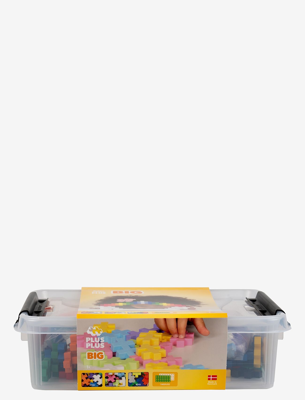 Plus-Plus - Plus-Plus BIG Storage Box Mix / 200 pcs - byggesæt - mix - 1